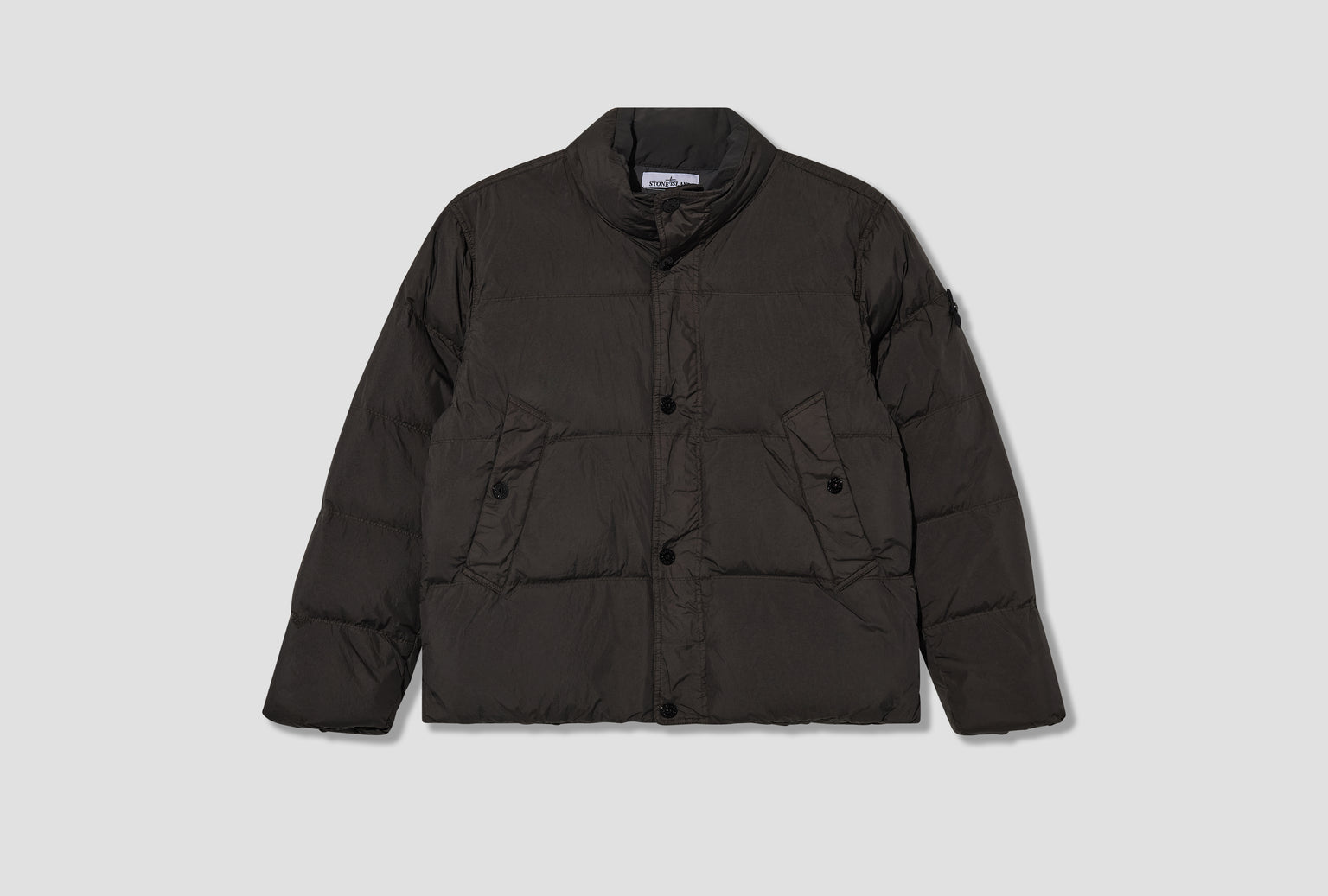 GARMENT DYED CRINKLE REPS NY RECYCLED NYLON GARMENT DYED L2 S15 41001 09 S0A23 Dark grey
