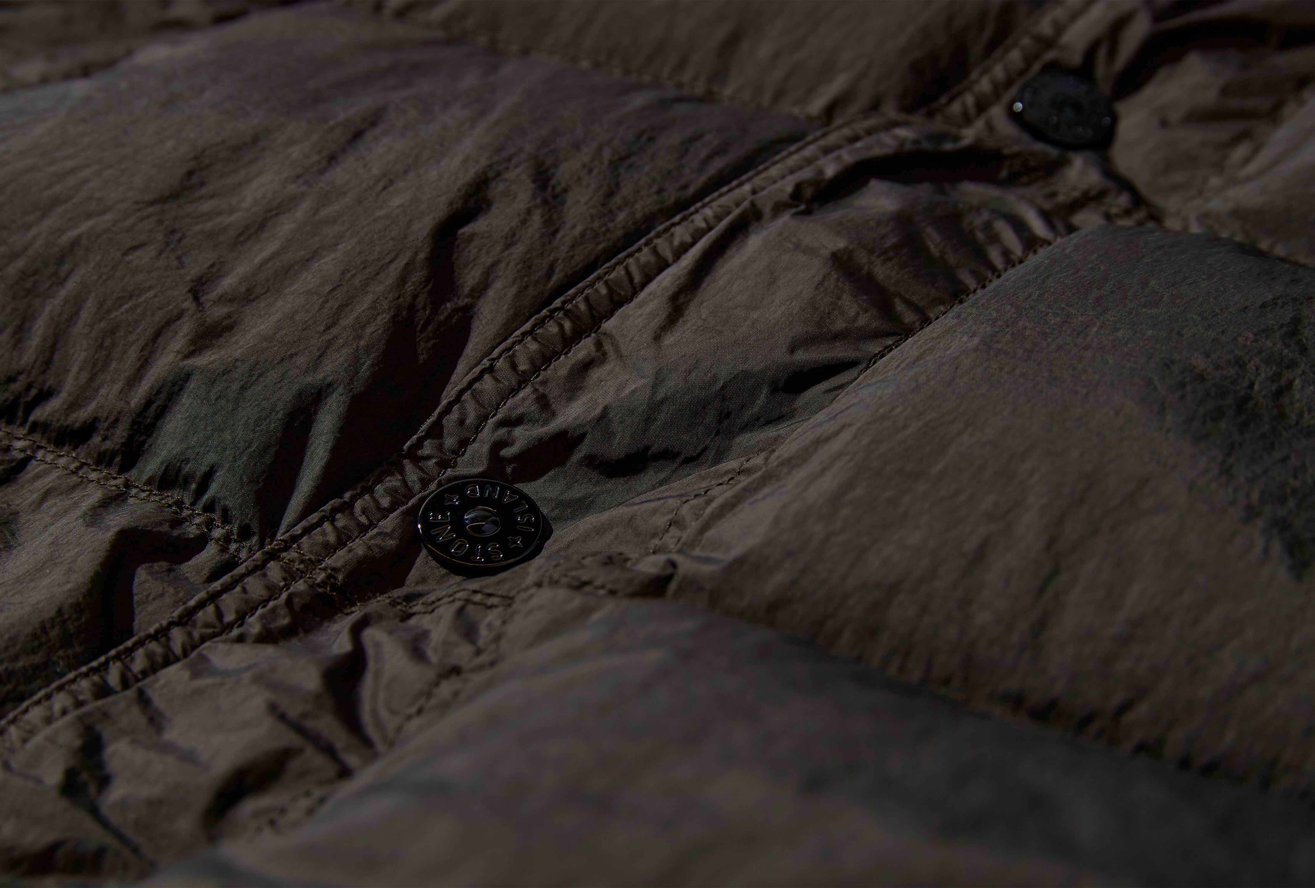 GARMENT DYED CRINKLE REPS NY RECYCLED NYLON GARMENT DYED L2 S15 41001 09 S0A23 Dark grey