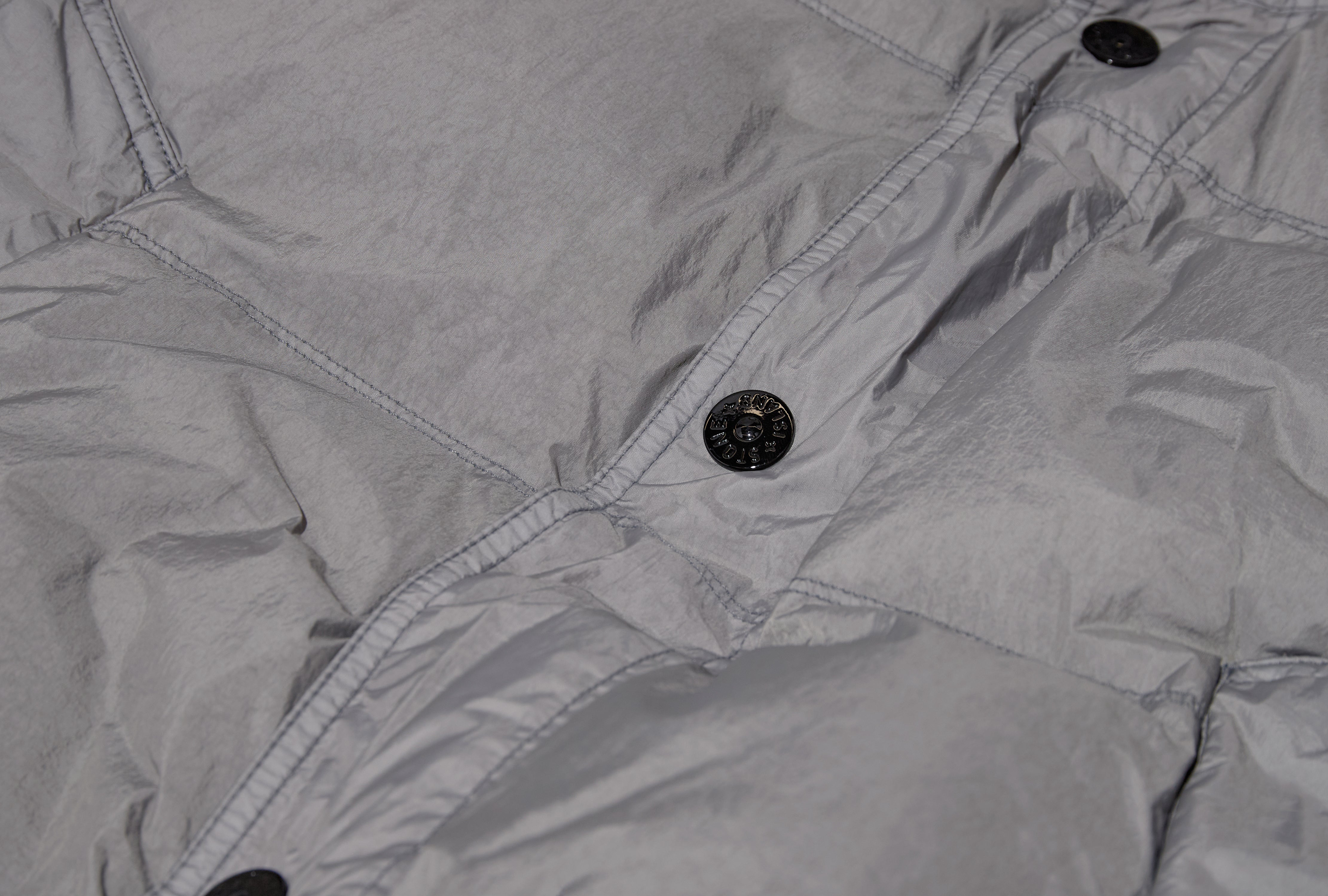 GARMENT DYED CRINKLE REPS NY RECYCLED NYLON GARMENT DYED L2 S15 41001 09 S0A23 Grey