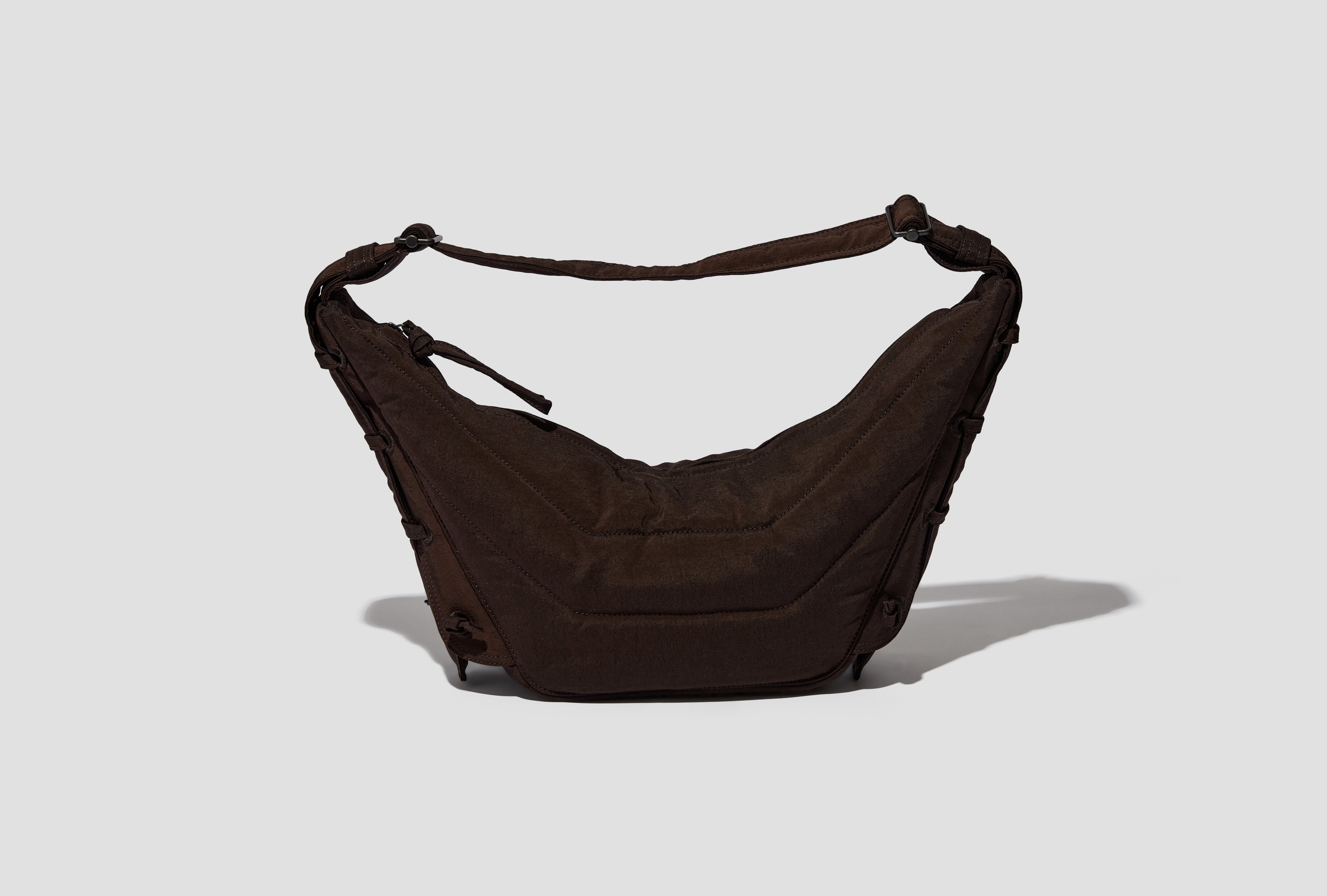 SMALL SOFT GAME BAG - WATER REPELLENT NYLON CANVAS / CHOCOLATE TRUFFLE BG293 LF1330