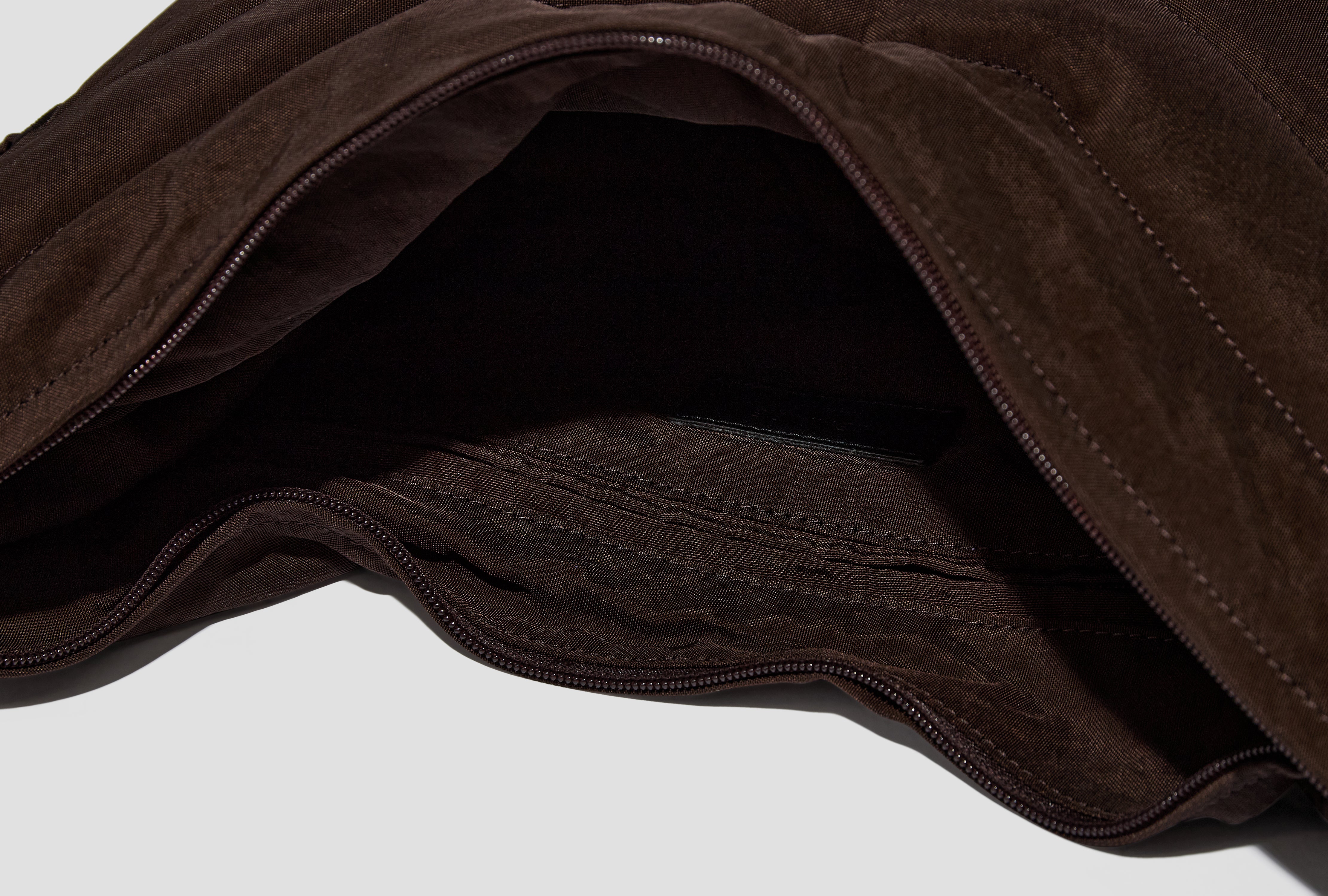SMALL SOFT GAME BAG - WATER REPELLENT NYLON CANVAS / CHOCOLATE TRUFFLE BG293 LF1330