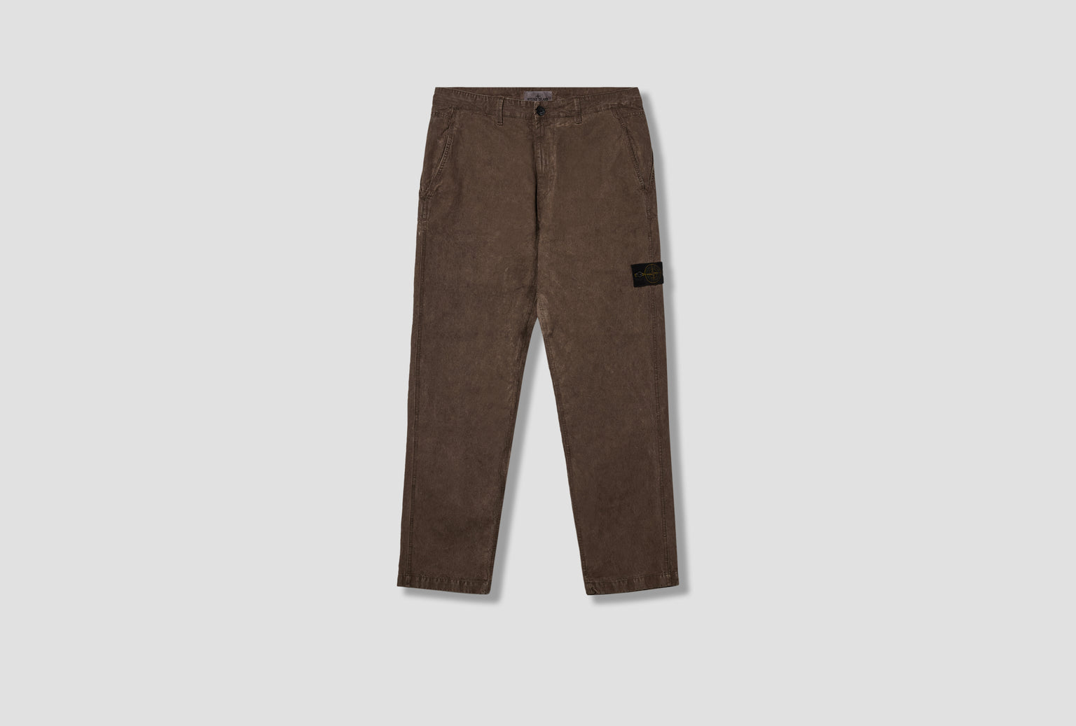 CORDUROY 88% ORGANIC COTTON GARMENT DYED 'TERRA' EFFECT L2 S15 31000 39 S0446 Dark grey