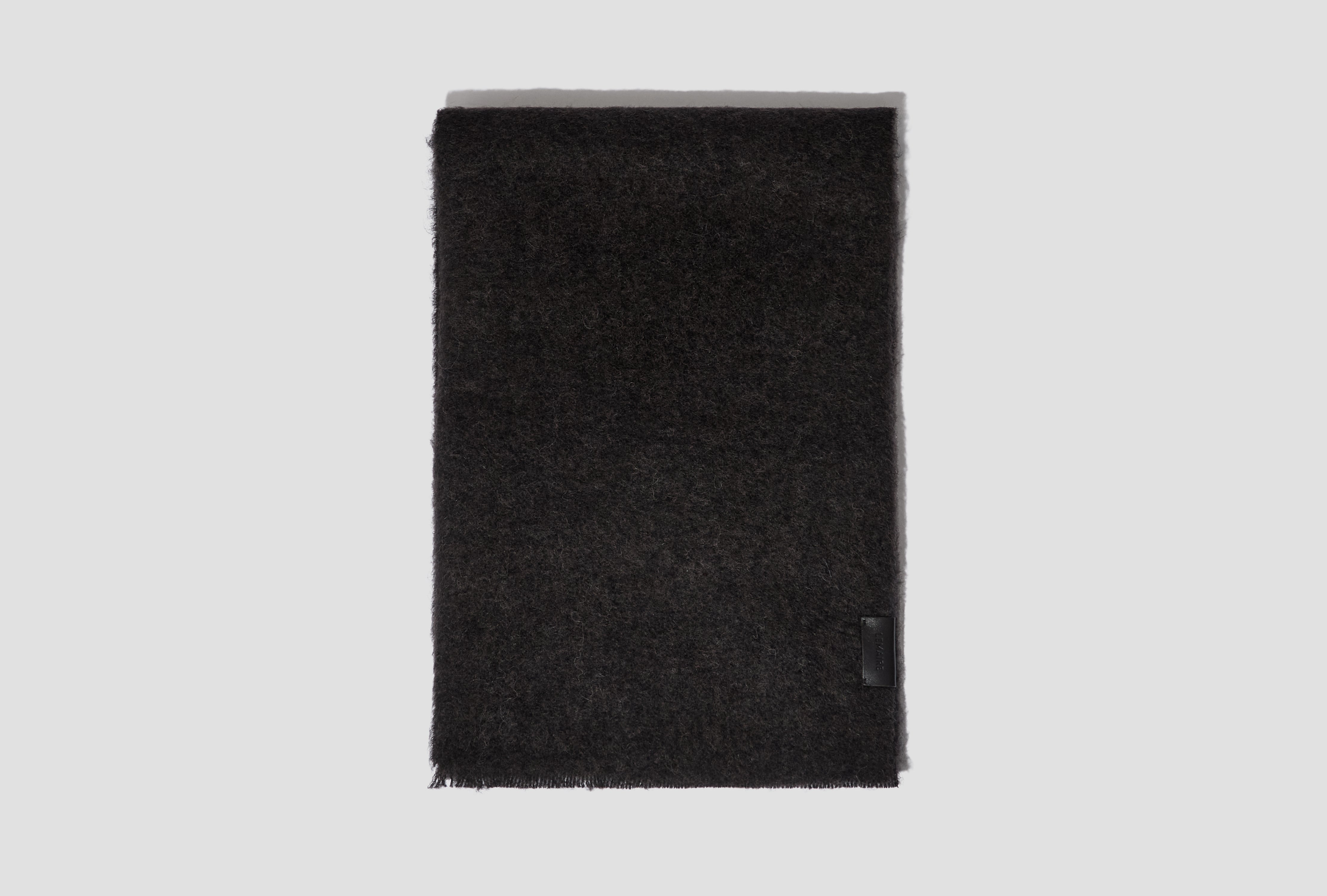 SOFT FLUFFY SCARF - ALPAGA TA0045 LF1194 Brown
