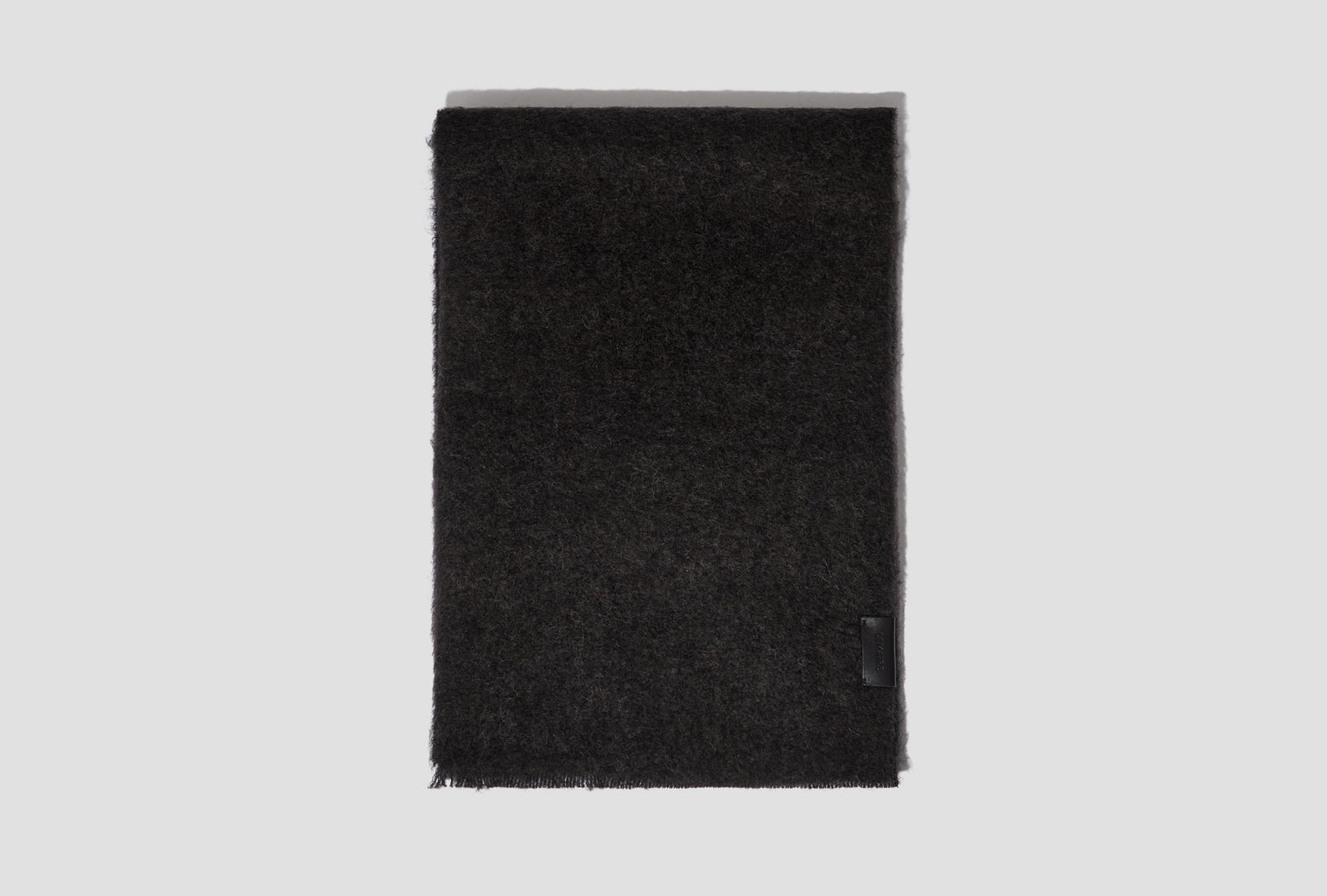 SOFT FLUFFY SCARF - ALPAGA TA0045 LF1194 Brown