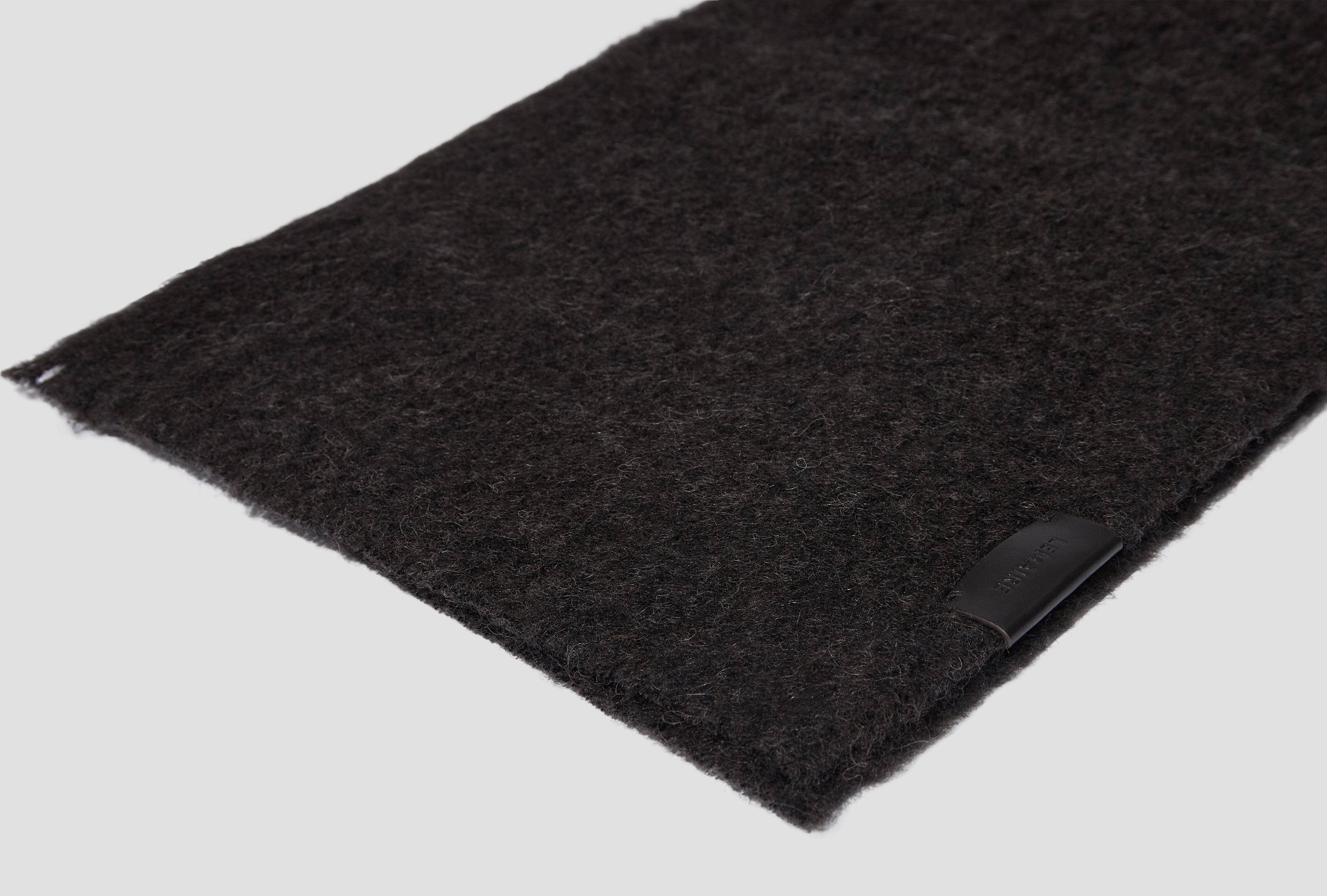 SOFT FLUFFY SCARF - ALPAGA TA0045 LF1194 Brown