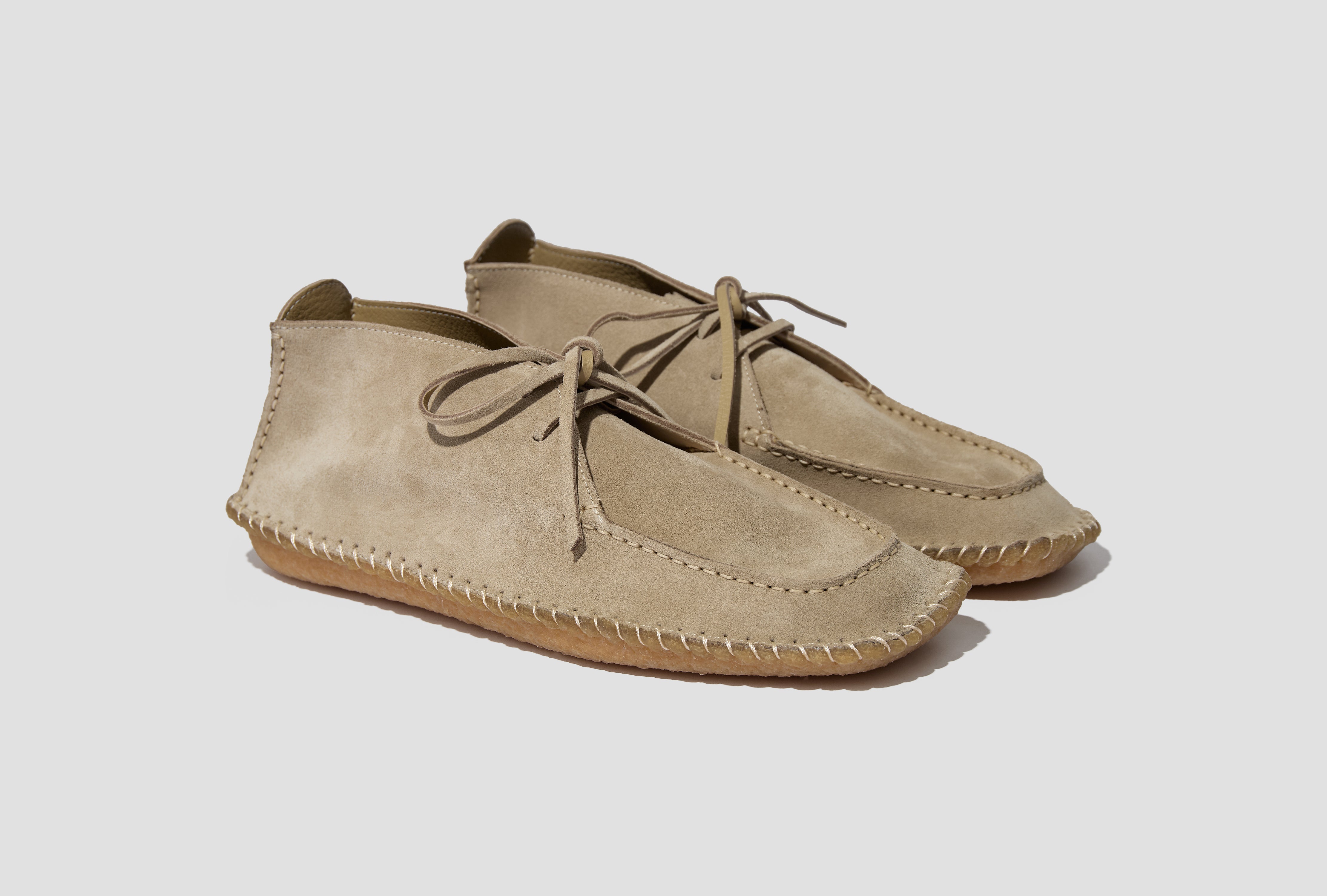 DESERT MOCCASINS - REVERSED SUEDE LEATHER FO0304 LL0167 Beige