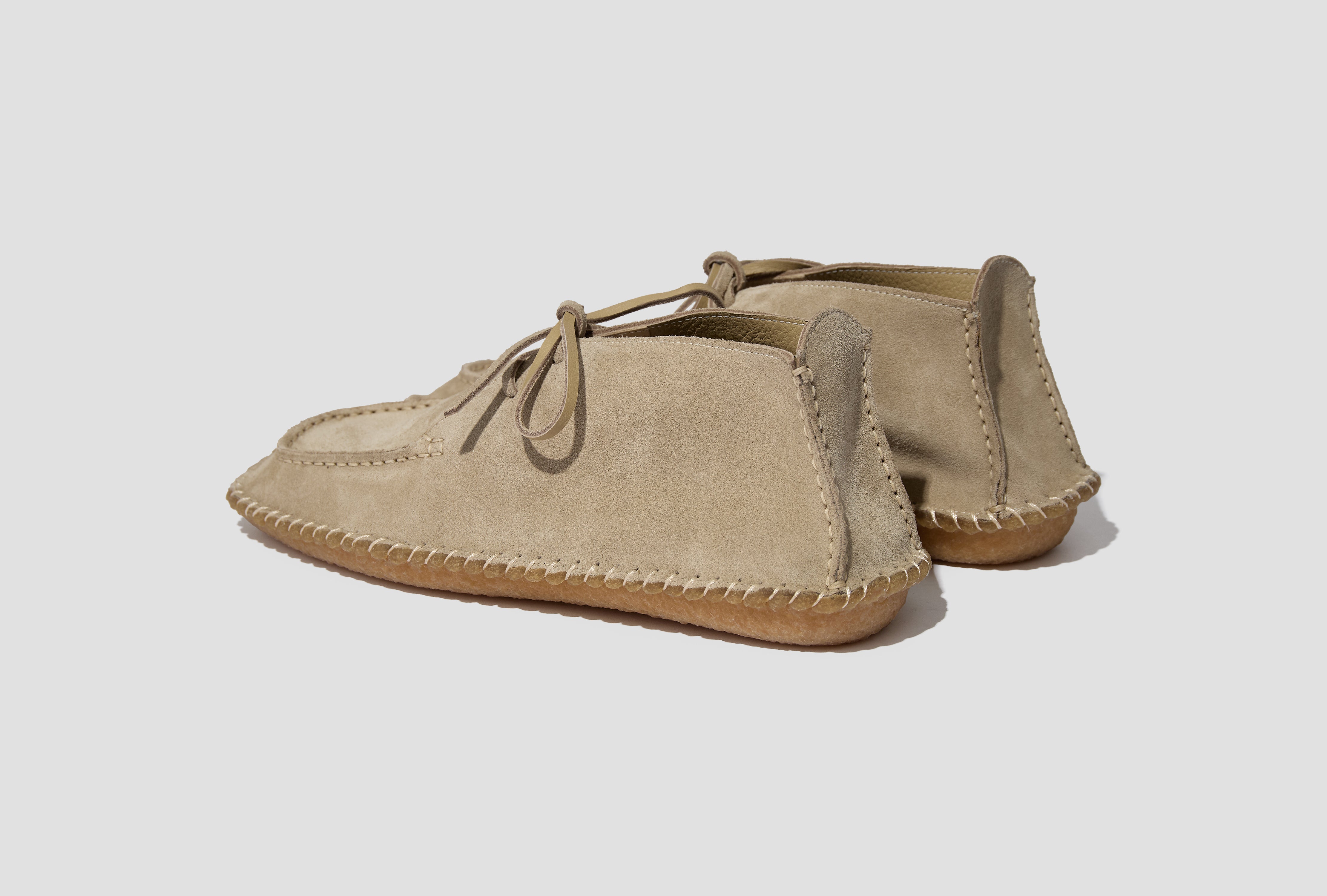 DESERT MOCCASINS - REVERSED SUEDE LEATHER FO0304 LL0167 Beige