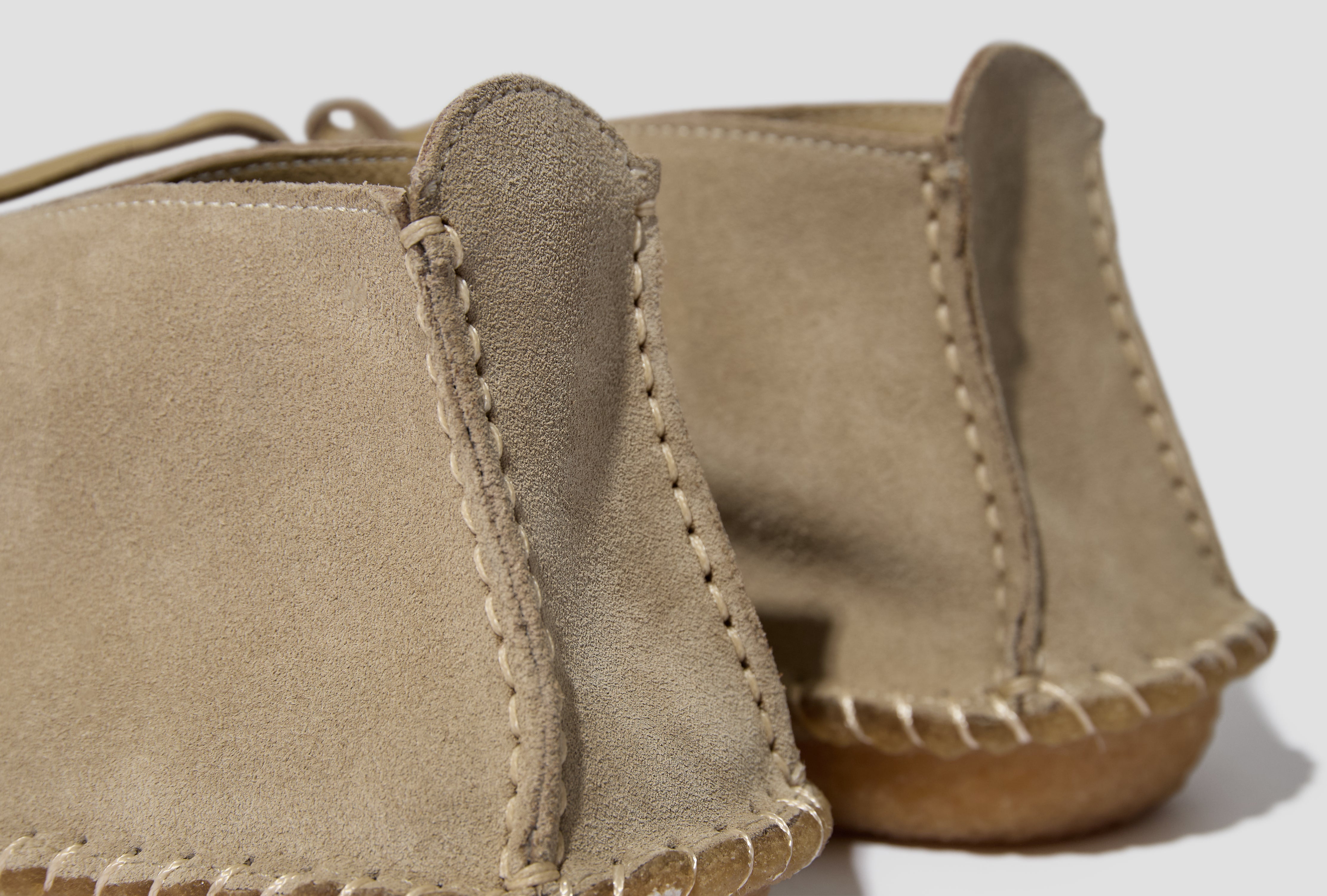 DESERT MOCCASINS - REVERSED SUEDE LEATHER FO0304 LL0167 Beige
