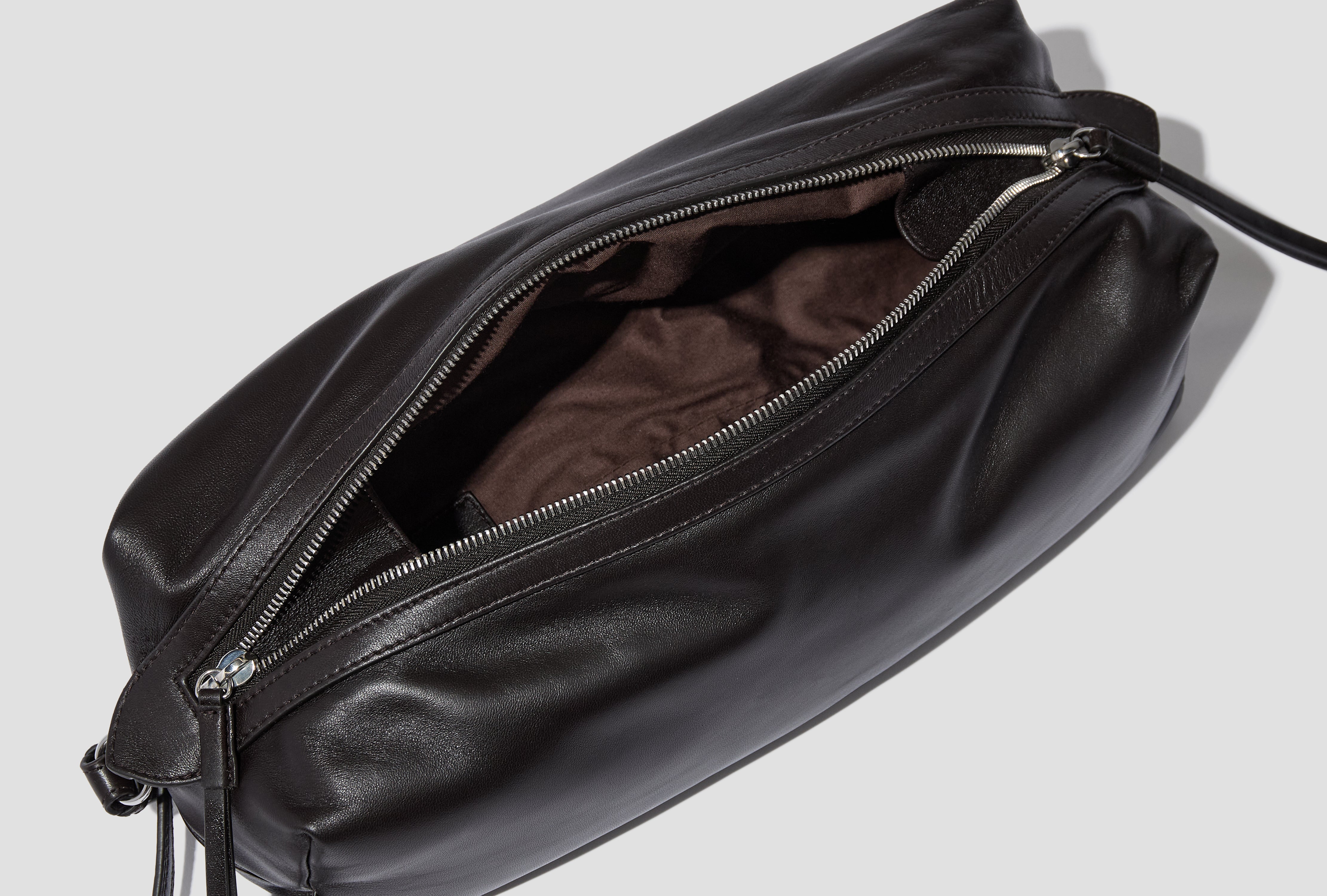 CARE SLINGBAG - NAPPA LAMBSKIN BG0246 LL0159 Dark brown