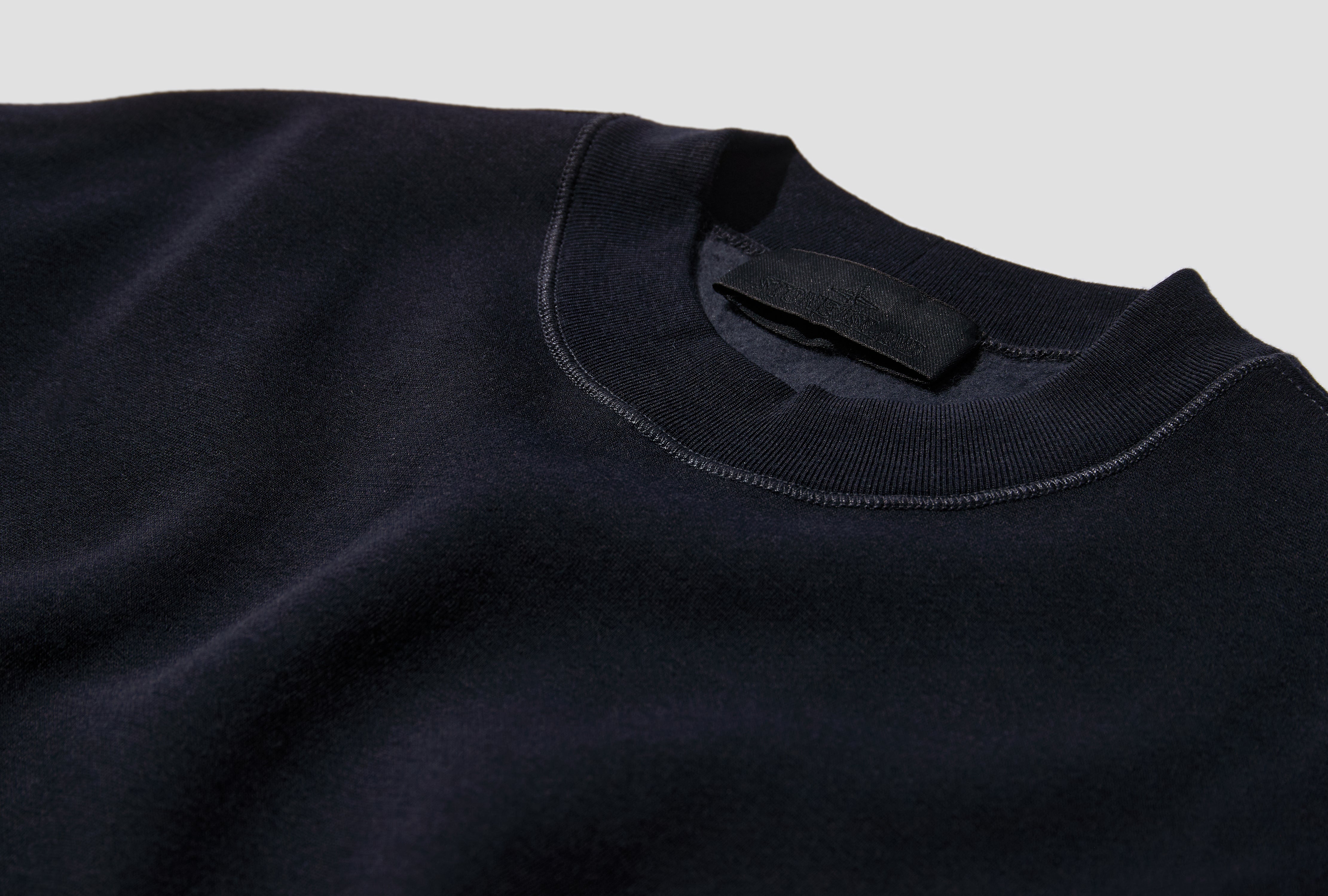 COTTON WOOL FLEECE S.I. GHOST L2 S15 61000 13 S0F15 Navy
