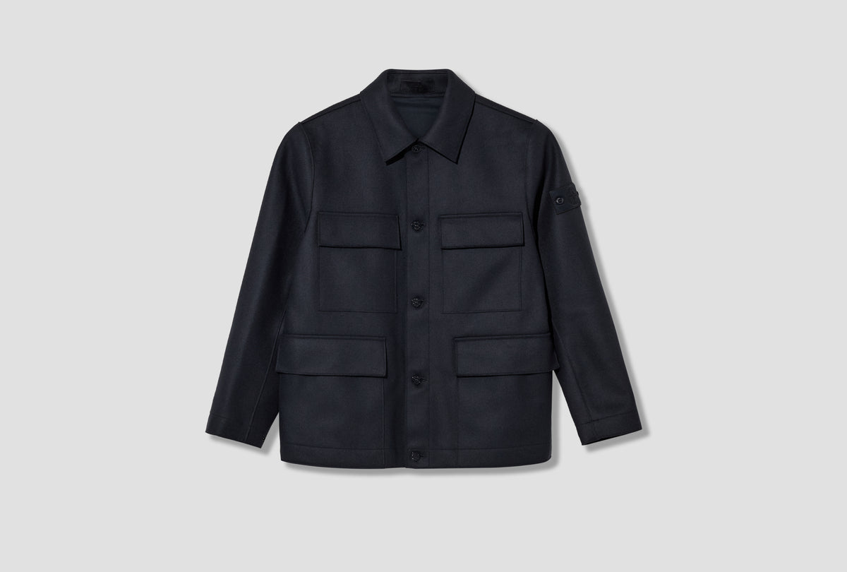 PANNO LANA NYLON GARMENT DYED S.I. GHOST L2 S15 Q1000 33 S0F51 Navy