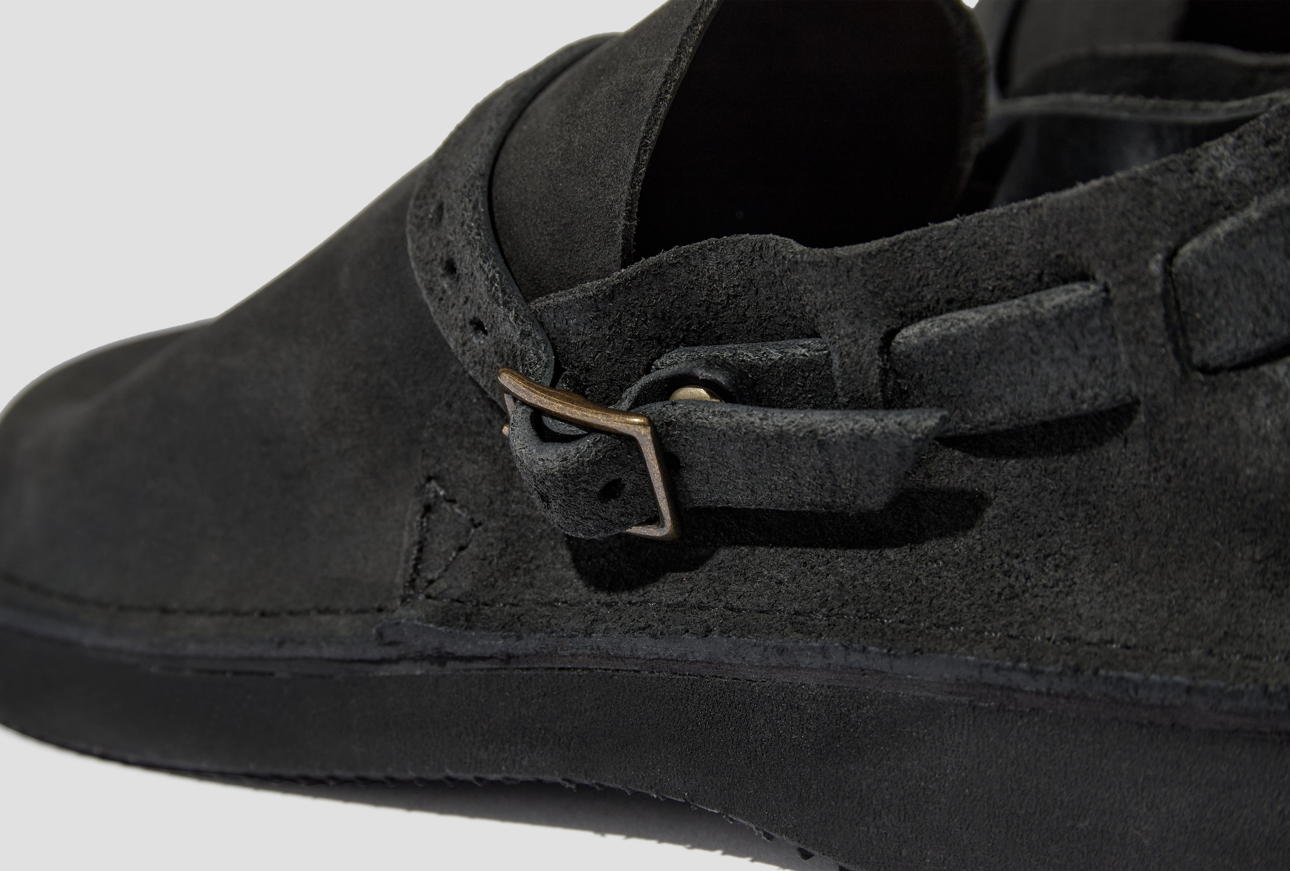 MEN'S MIDDLE ENGLISH - ROUGHOUT BLACK / WIDTH D