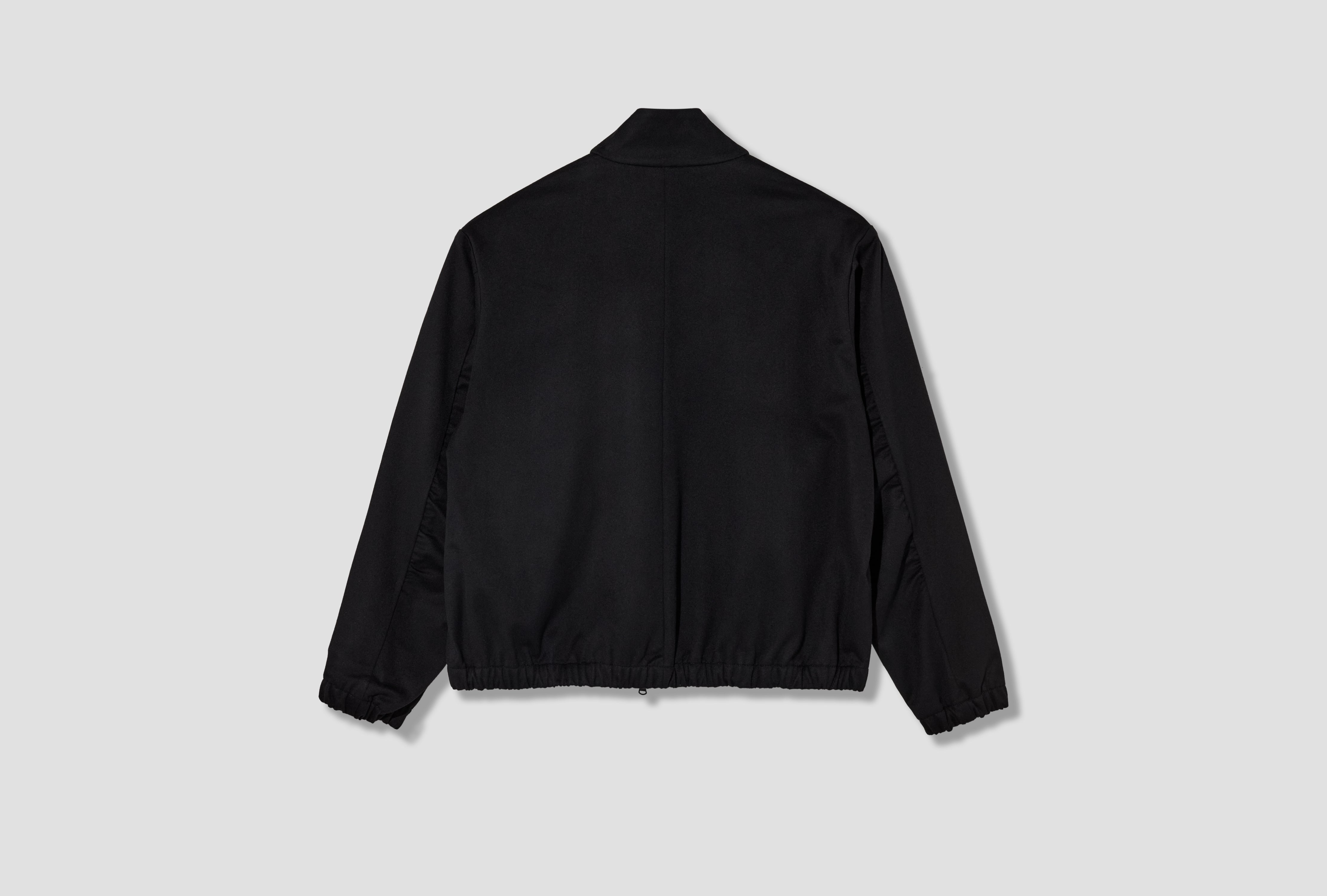 NO.261 HEAVY WOOL ZIPPER JACKET S14-261 Black