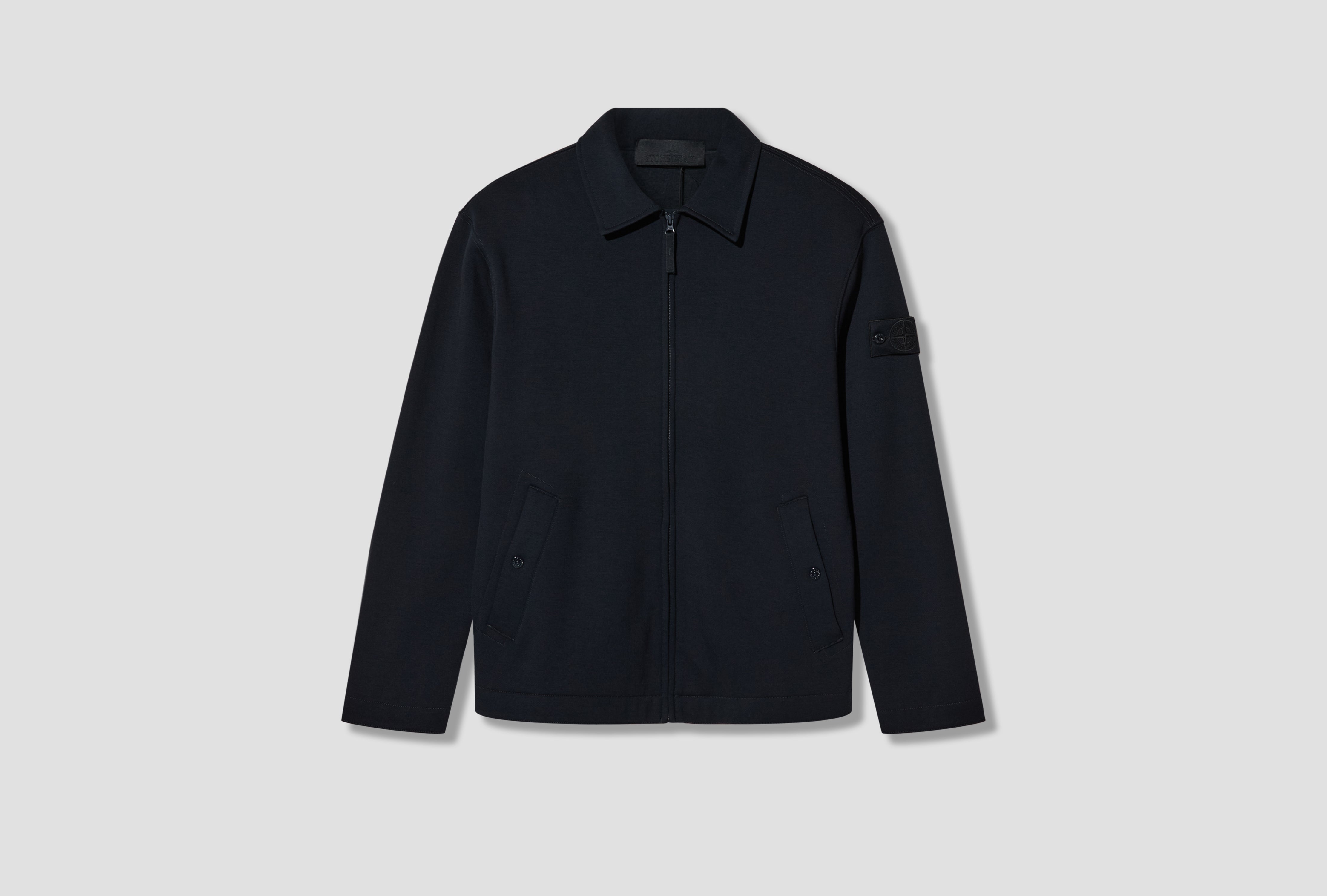COTTON WOOL FLEECE S.I. GHOST L2 S15 61000 14 S0F15 Navy