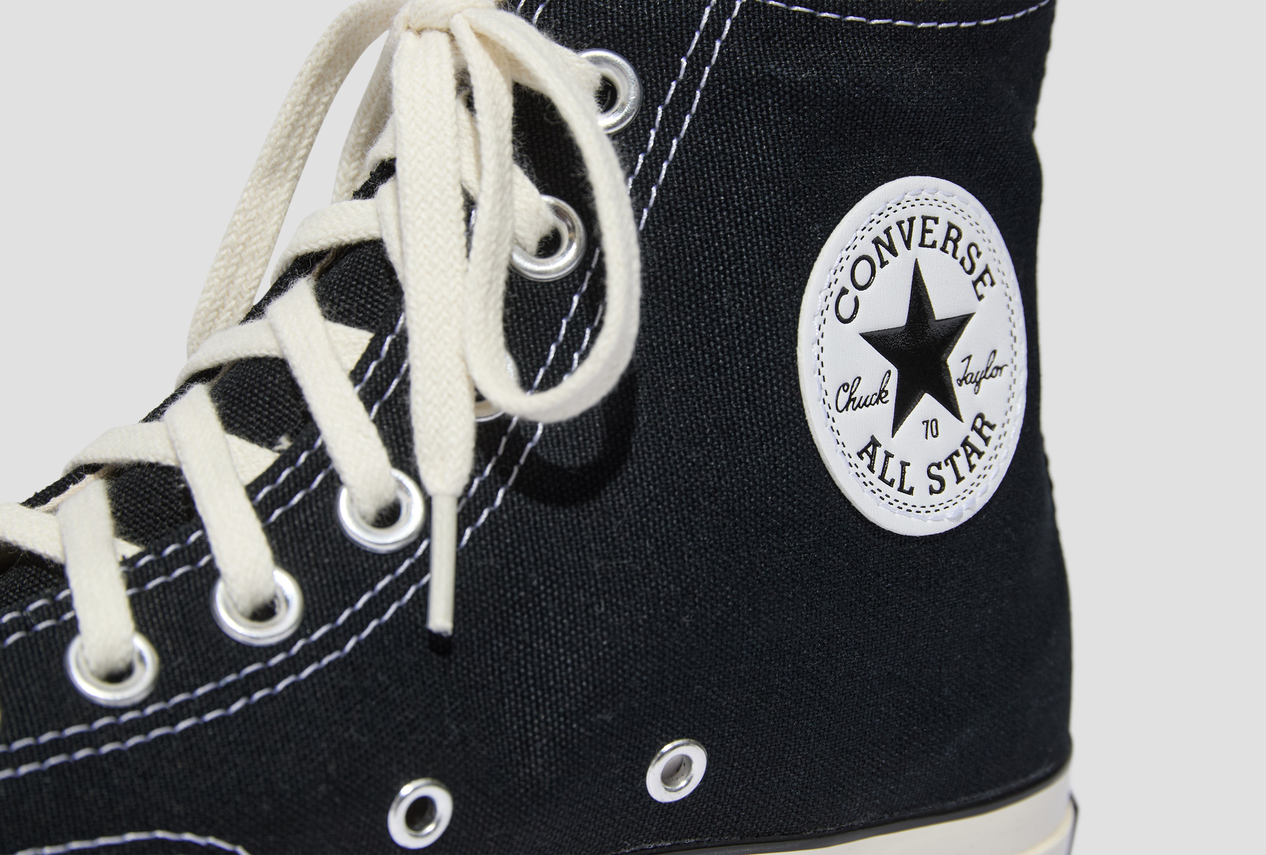 CHUCK 70 HI - BLACK/BLACK/EGRET 162050C
