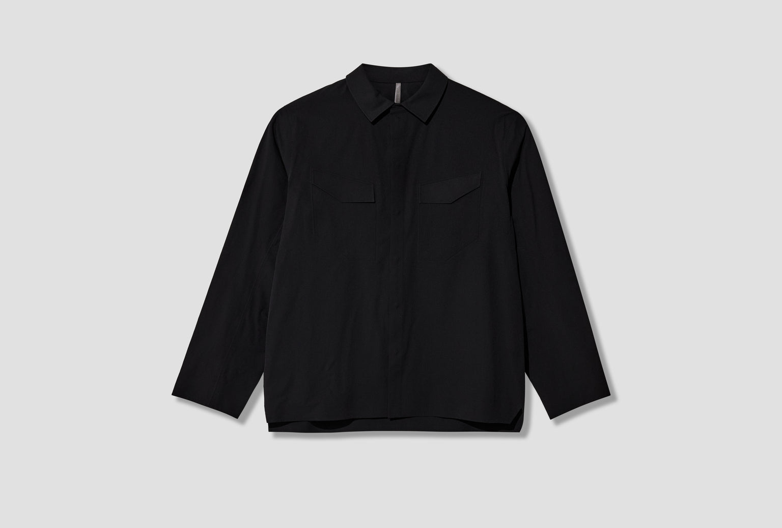 FIELD SHIRT LS MEN'S X000010677' Black