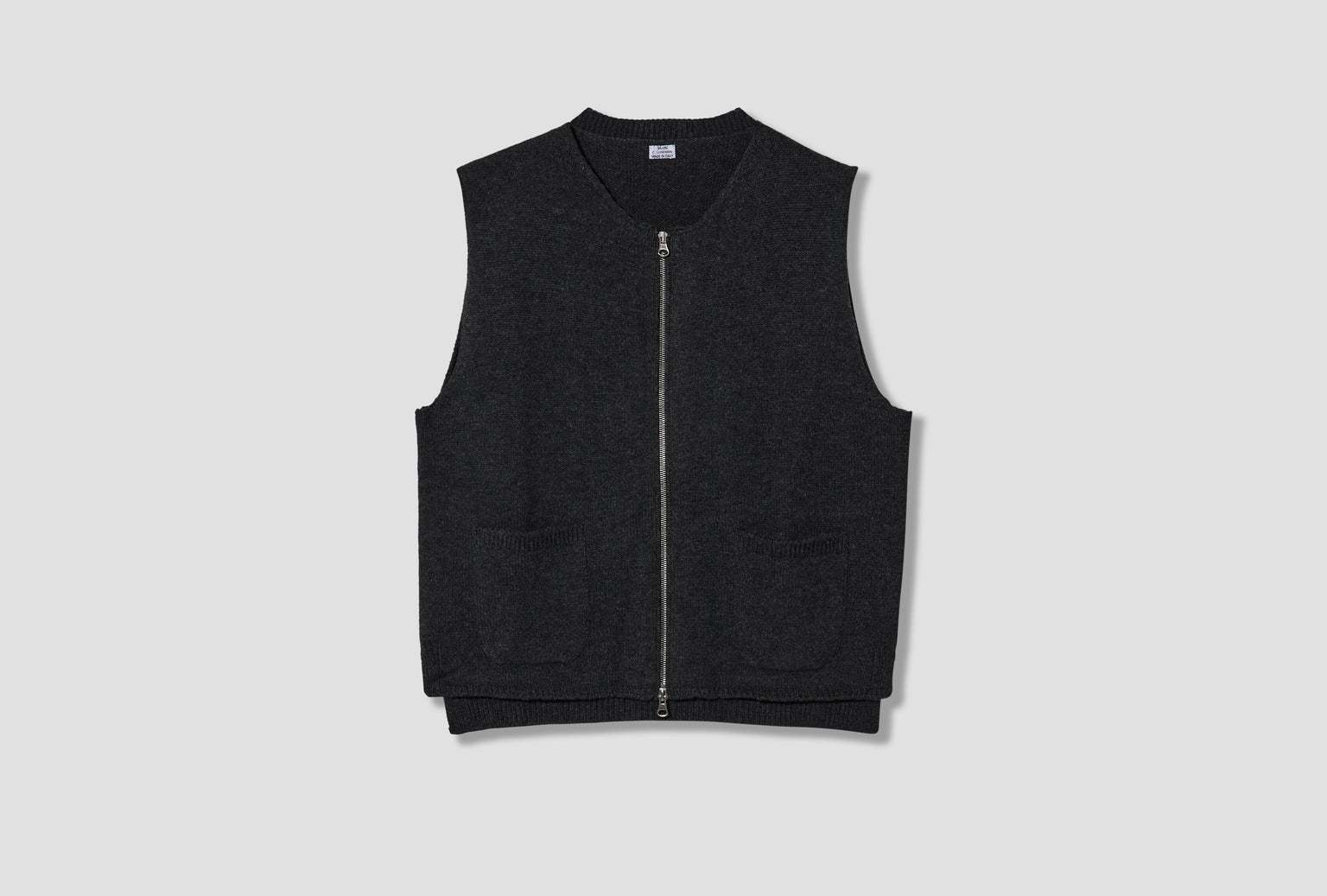 ZIP GILET CL316 Grey