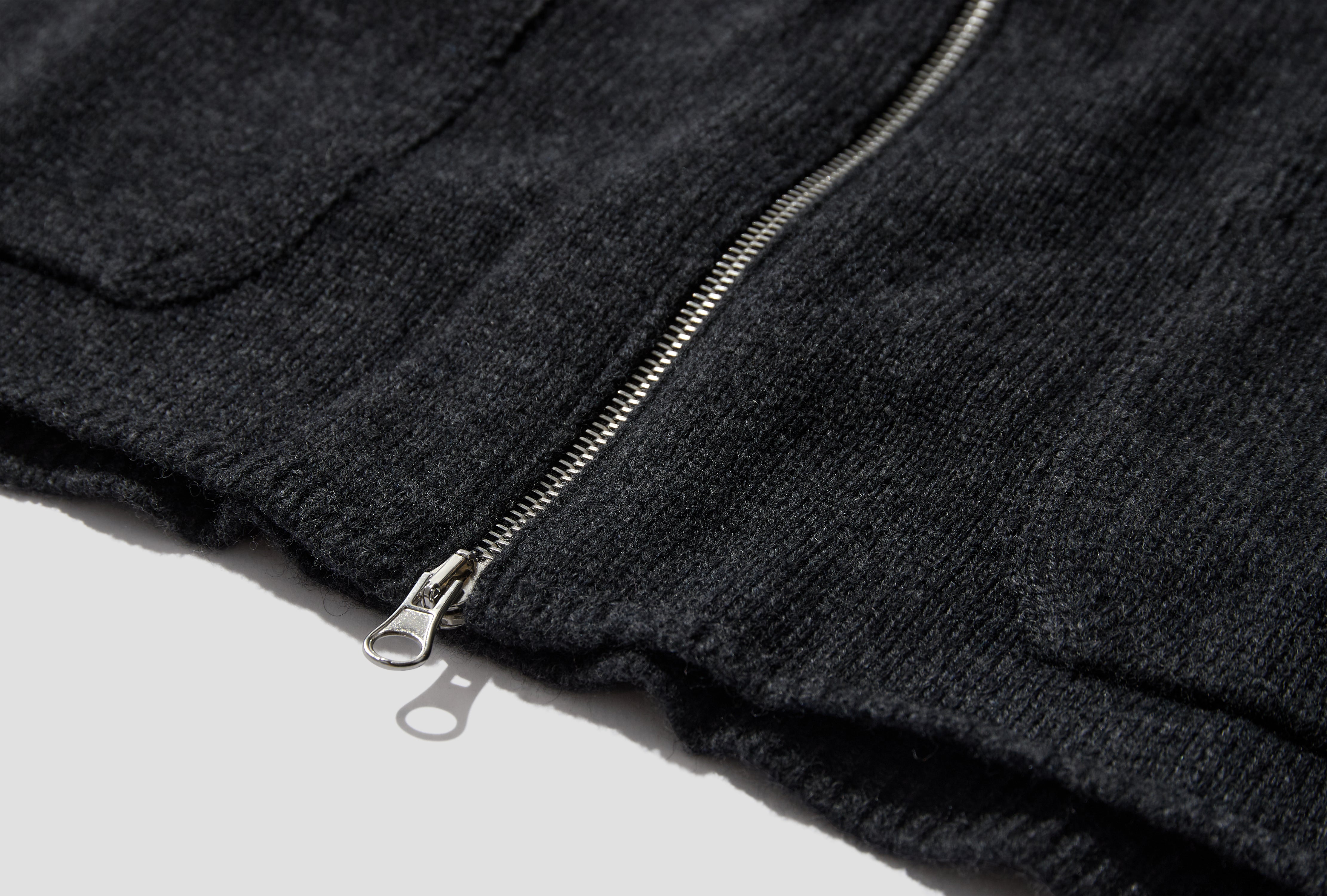 ZIP GILET CL316 Grey