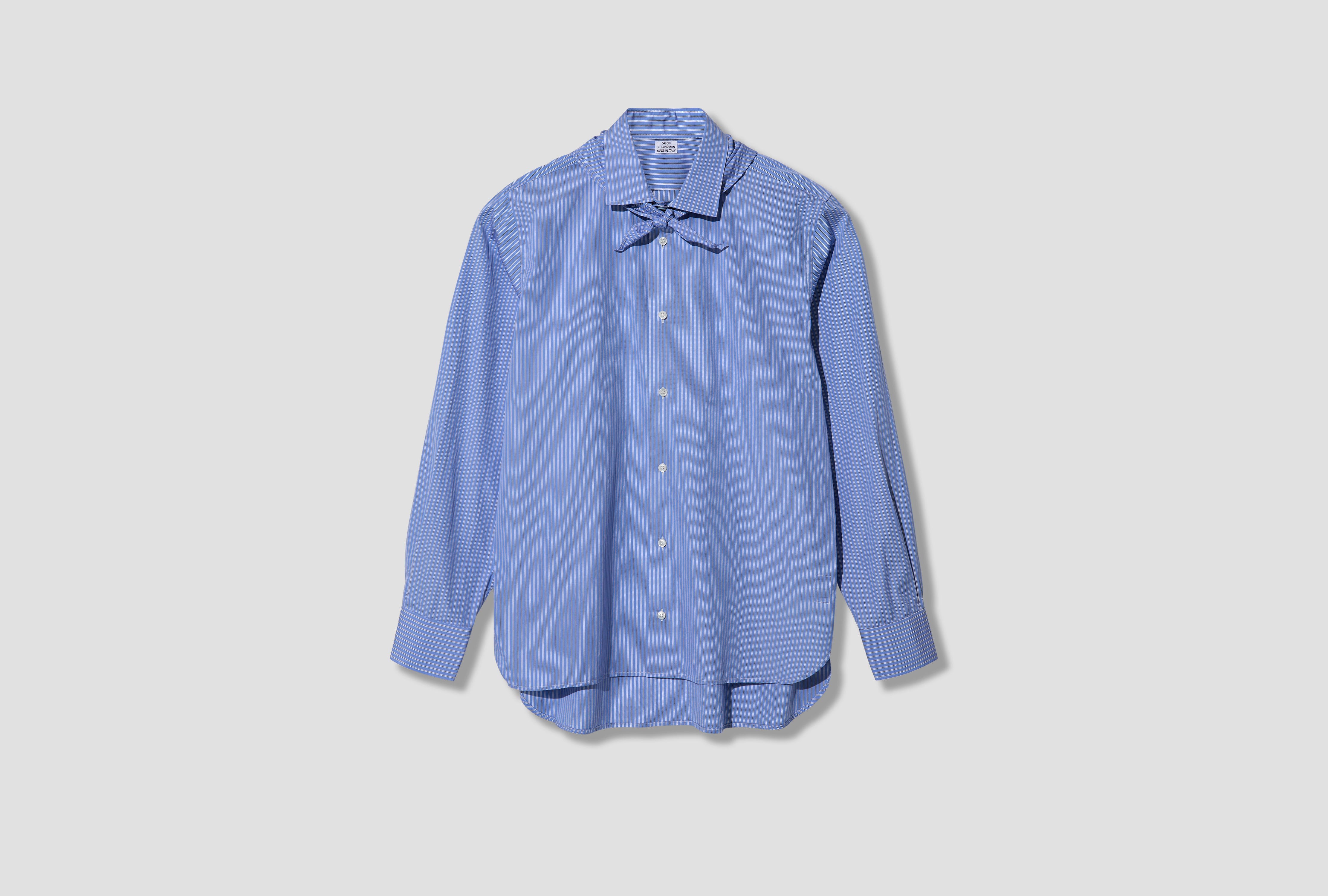 BANDANA SHIRT - FINE POLO STRIPE CL509