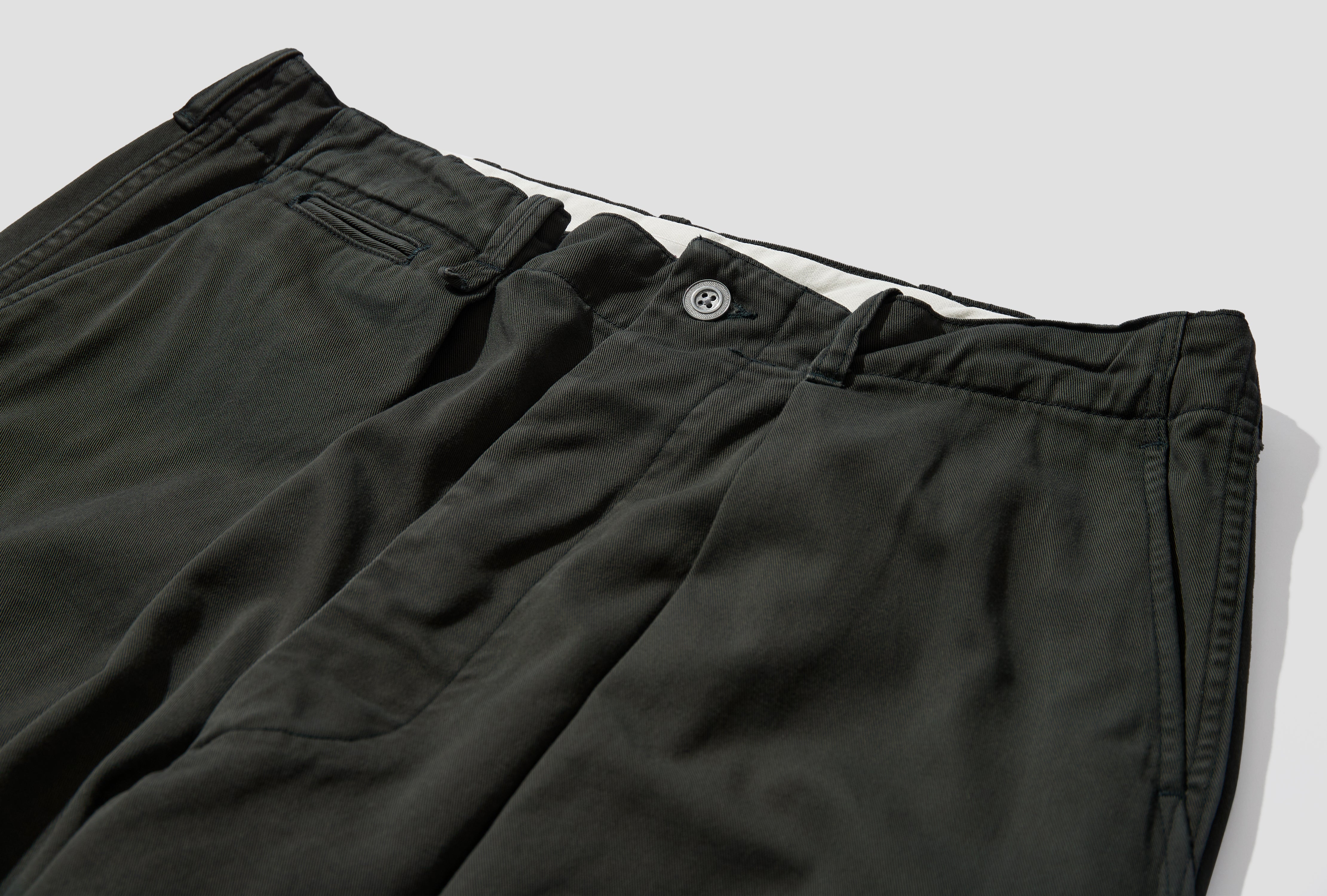 ALBARN - AGED-EFFECT RESIZED CHINO TROUSERS NN-0801T18 Grey