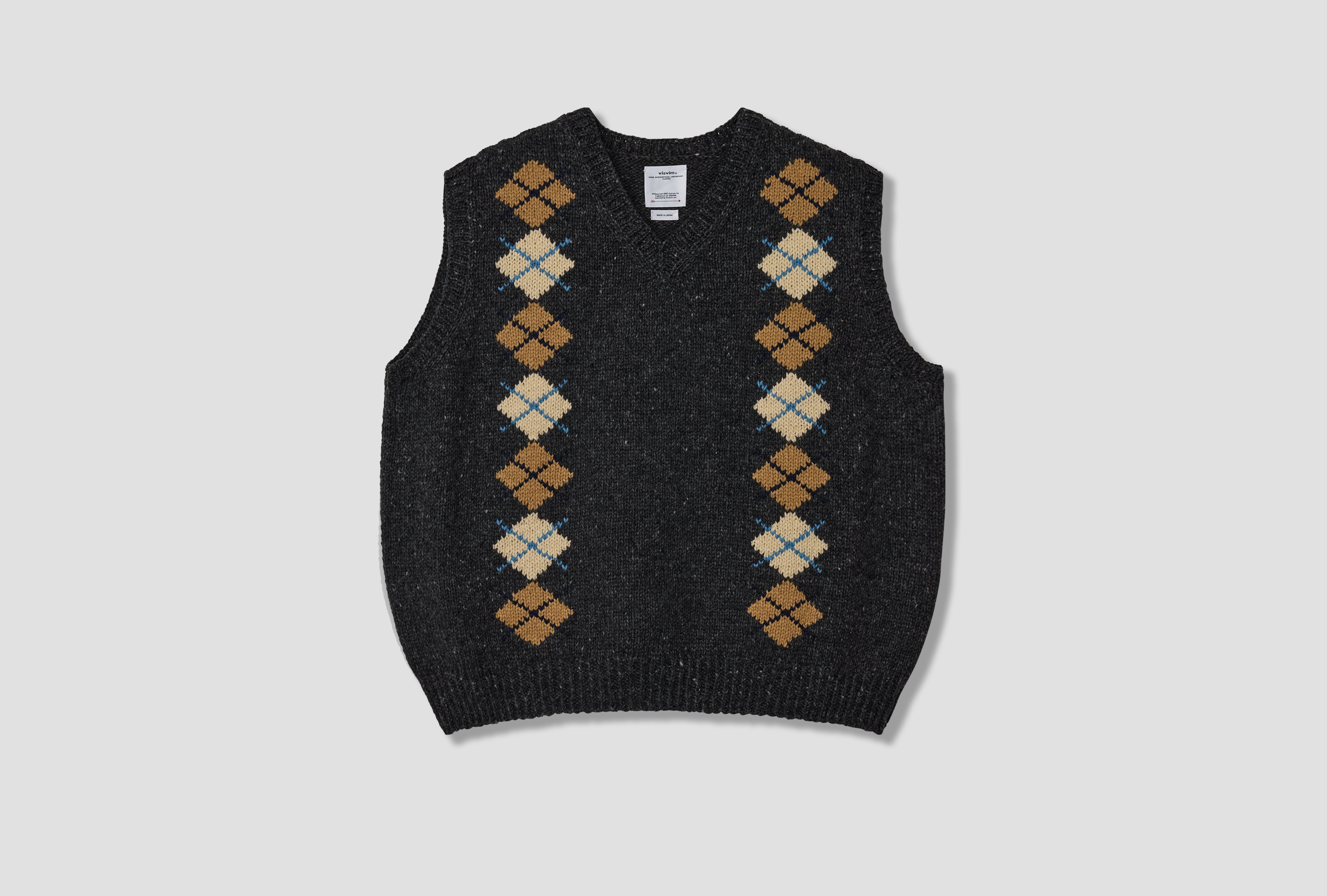 DIAMANTE VEST KNIT 0126205012002 Grey