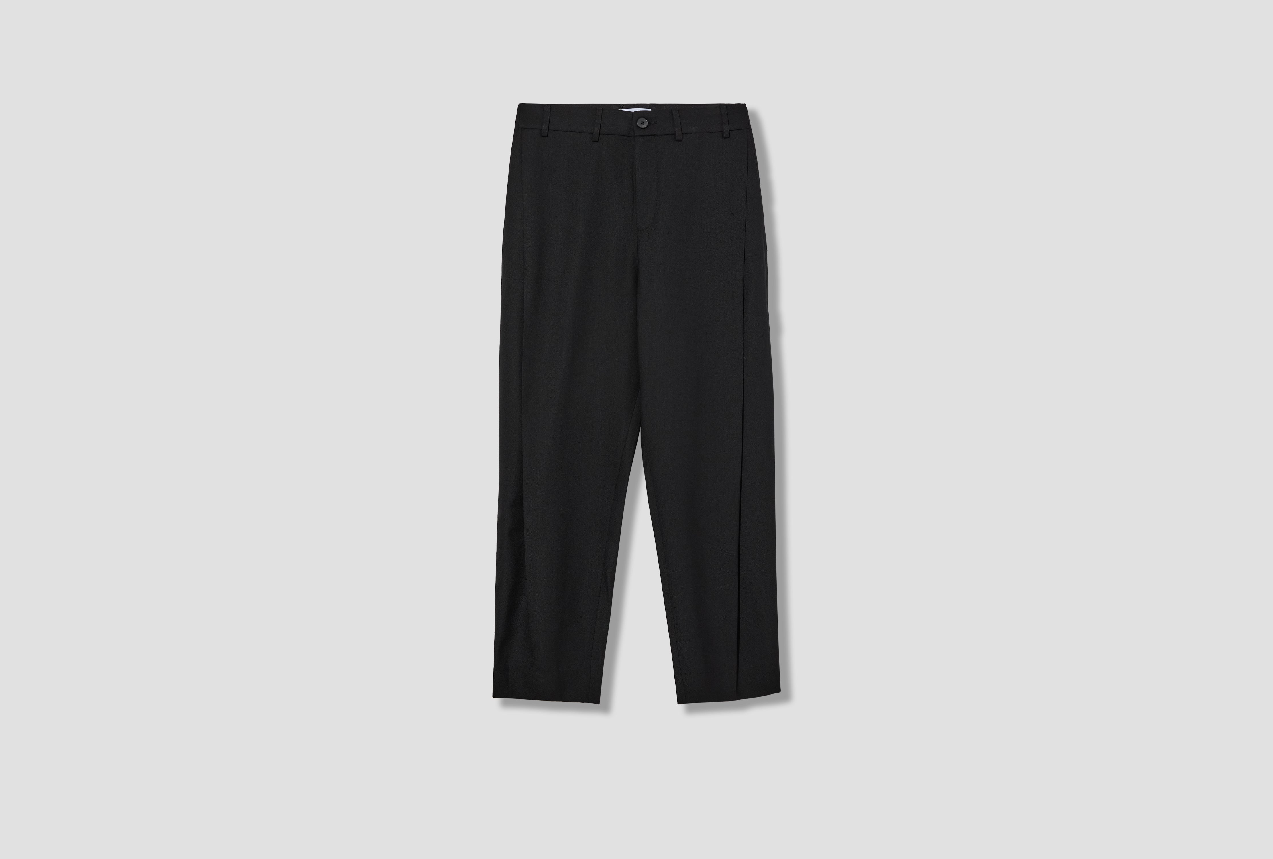 DP TROUSERS - DUGDALE TROPICAL BREEZE / BLACK PLAIN TWIST LB-3L