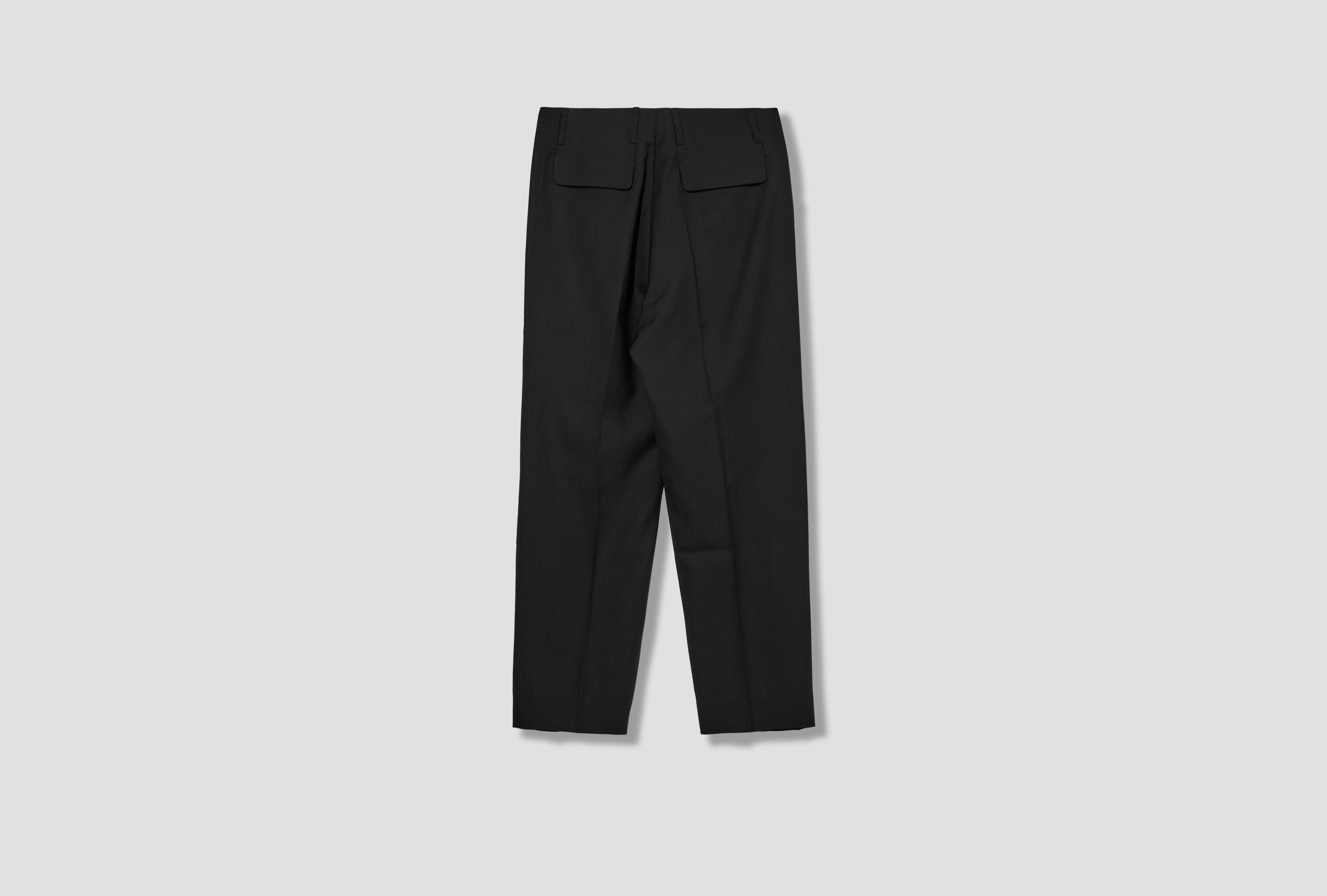DP TROUSERS - DUGDALE TROPICAL BREEZE / BLACK PLAIN TWIST LB-3L