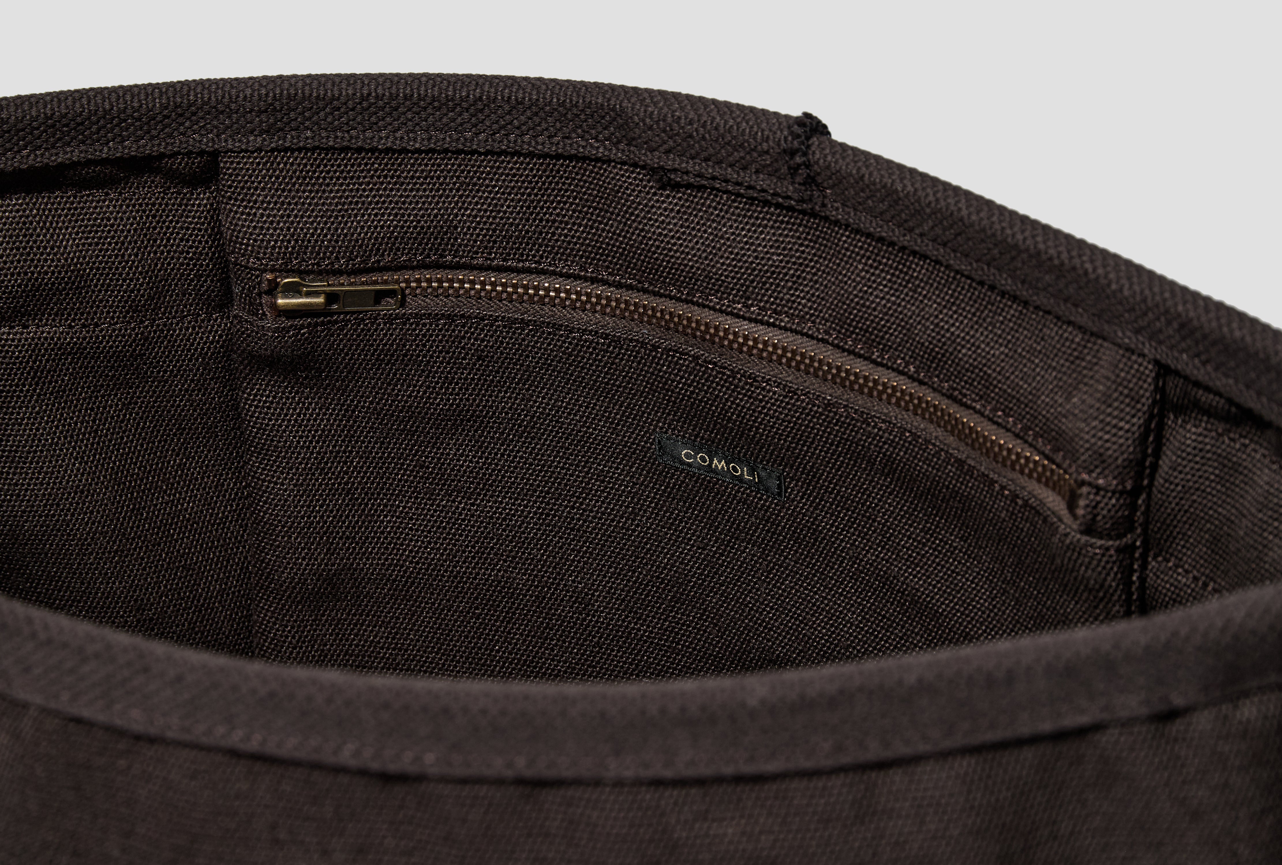 HEMP DUCK SHOULDER BAG E03-07001 Brown