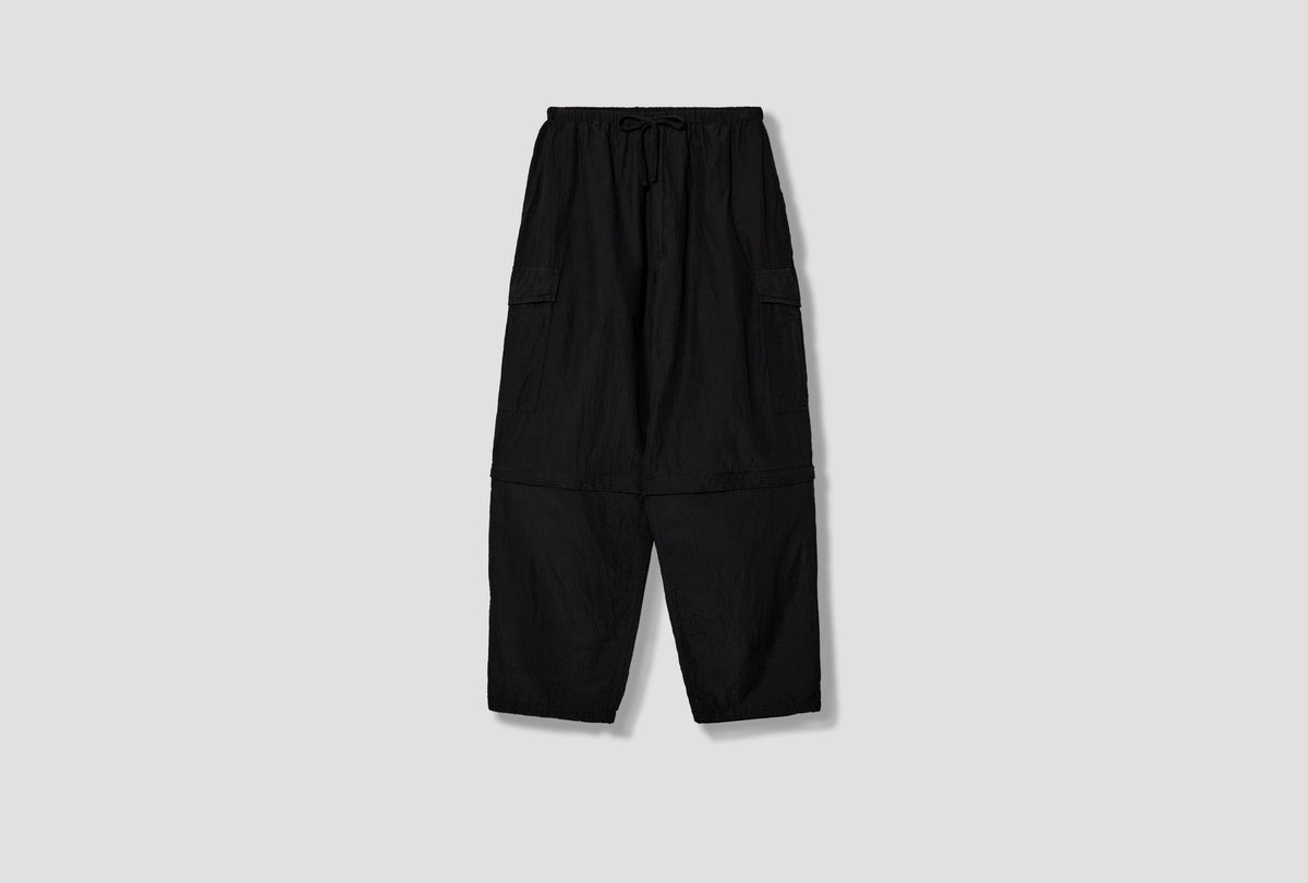 RIPSTOP CONVERTIBLE 6-POCKET PANTS D01-03022 Black