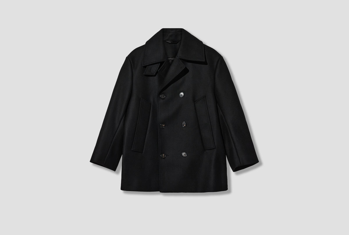 OTANA CLEAN WOOL COAT BLEND B90904 Black