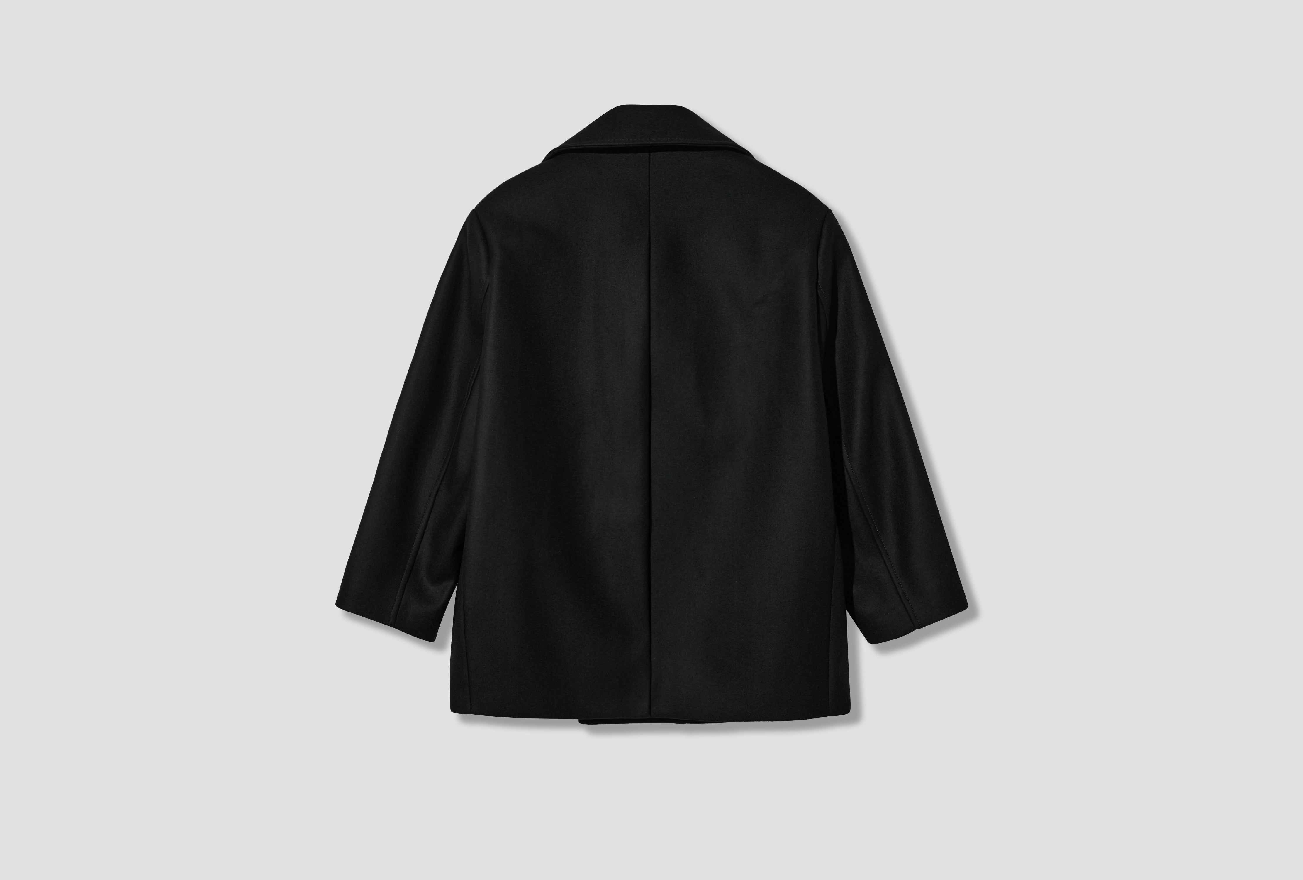 OTANA CLEAN WOOL COAT BLEND B90904 Black