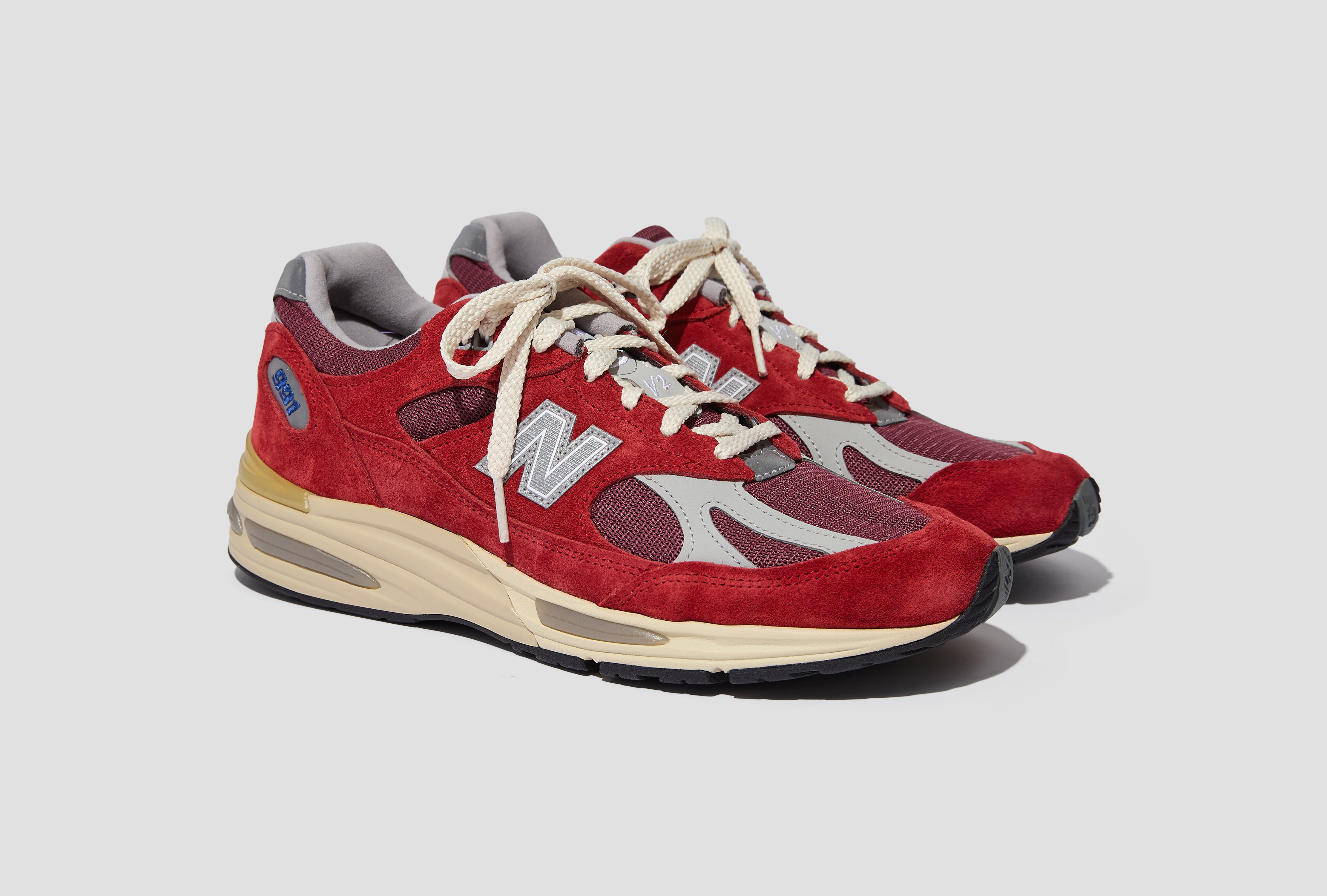 MADE IN UK 991V2 - KARANDA RED / CORDOVAN / HARBOR U991RS2
