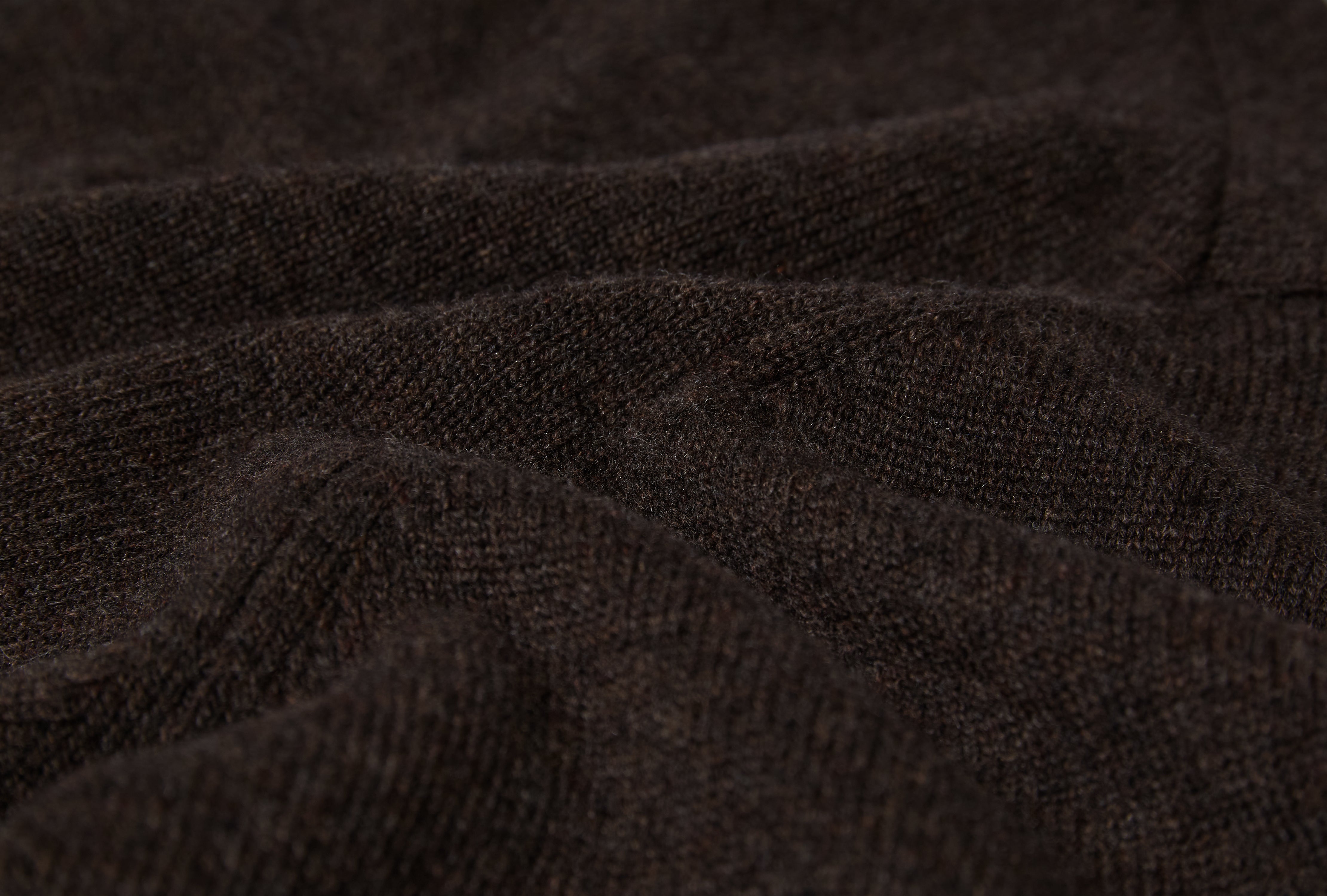 ANHOLT LAMBSWOOL CARDIGAN N45-0704 Brown