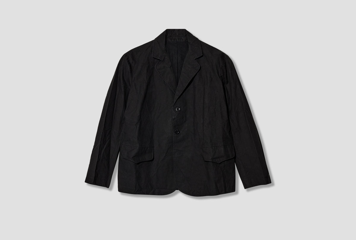 RAMBLER BLAZER - COTTON DRY WAX / BLACK AW-026-005