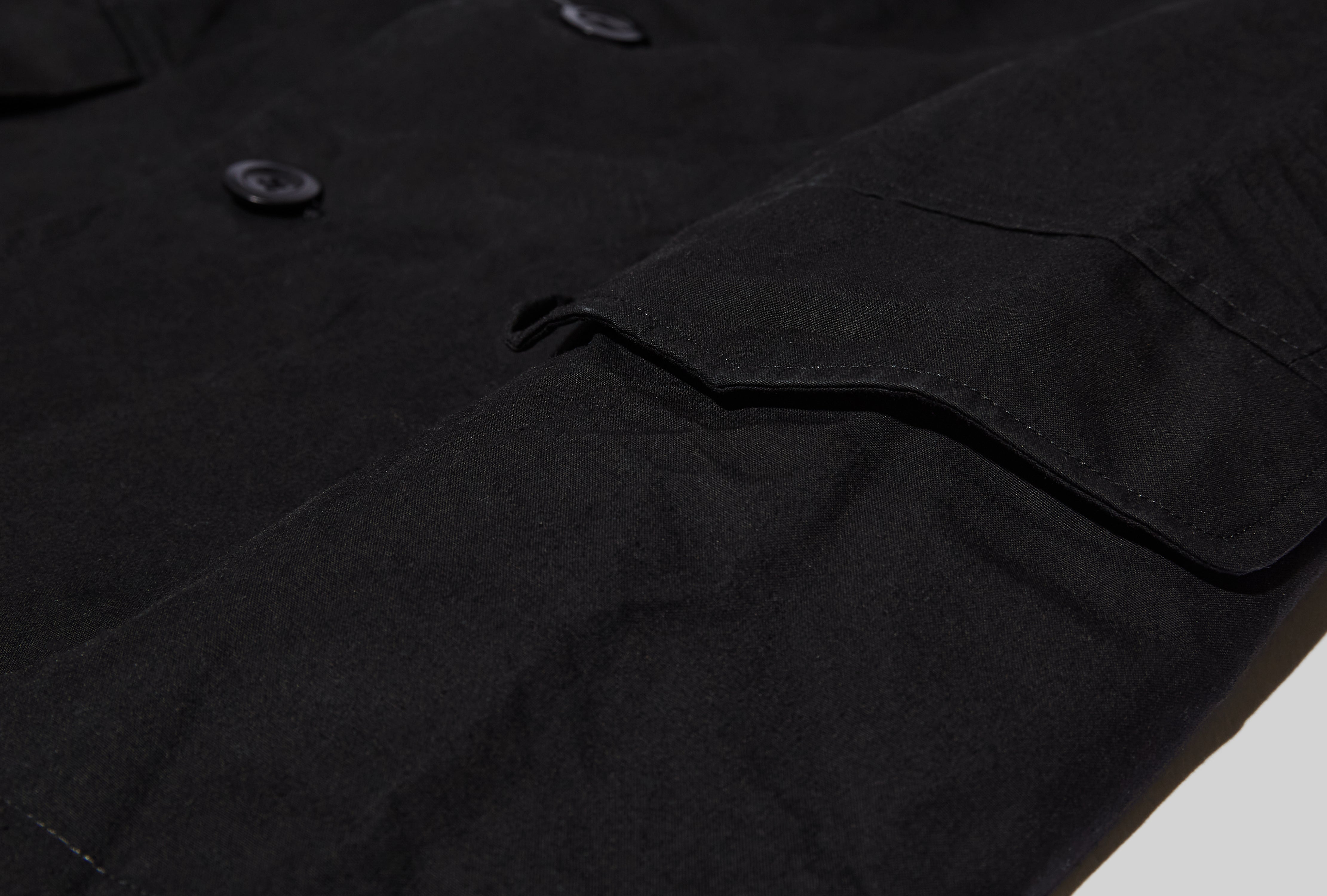 RAMBLER BLAZER - COTTON DRY WAX / BLACK AW-026-005
