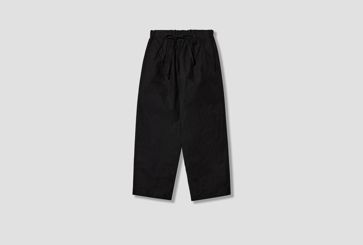 RAMBLER TROUSER - COTTON DRY WAX / BLACK AW-026-014