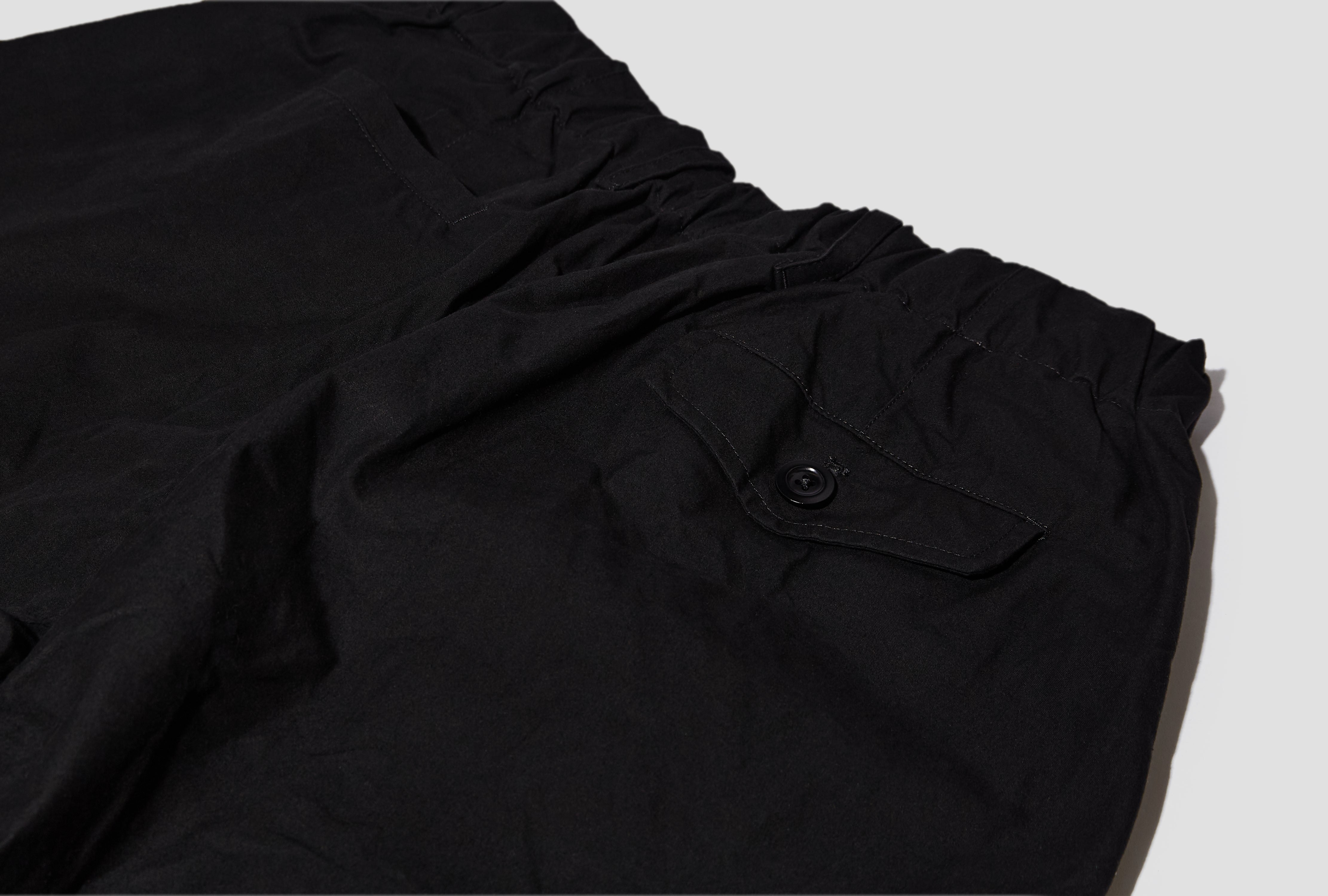 RAMBLER TROUSER - COTTON DRY WAX / BLACK AW-026-014