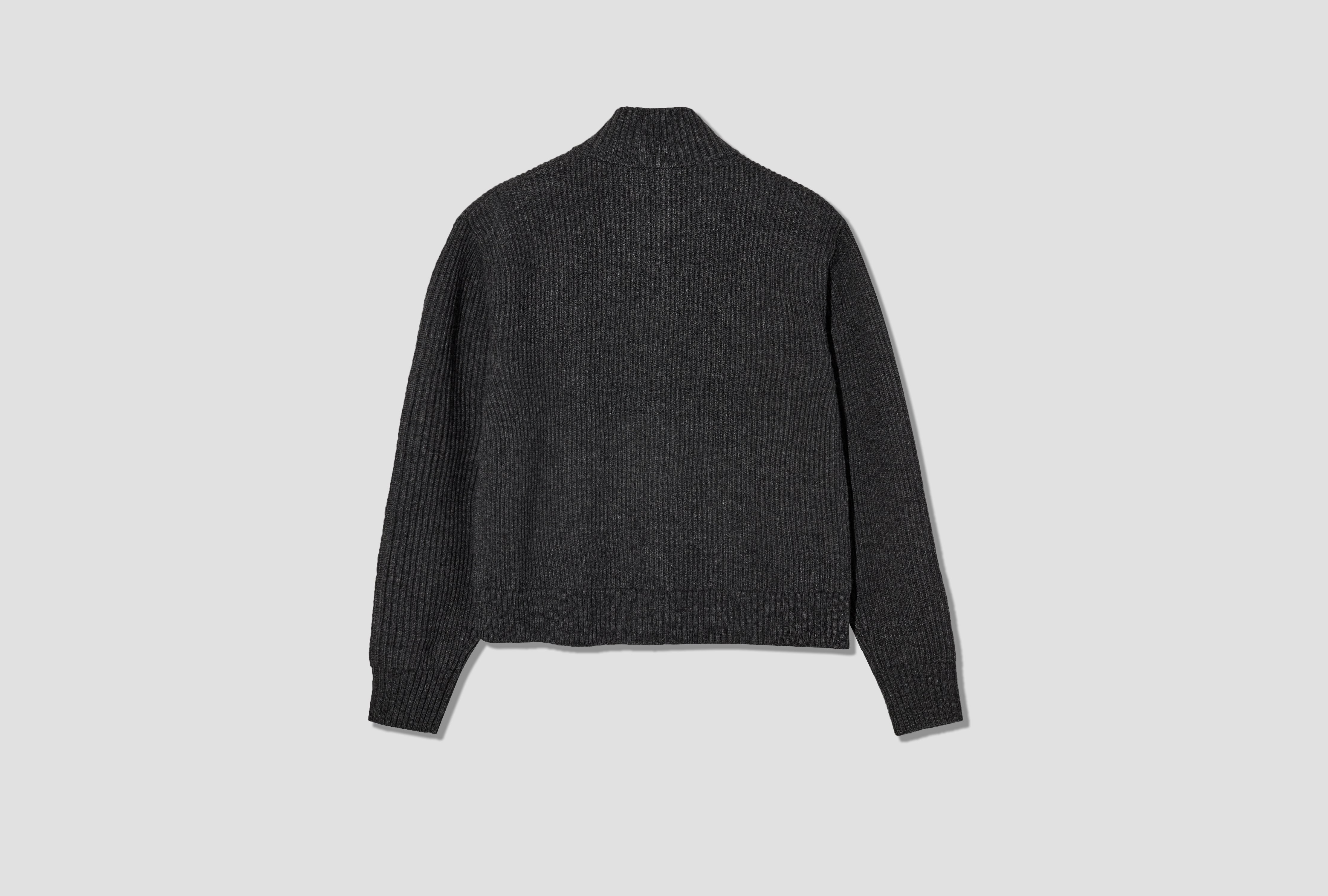 SHRUNK FULL ZIP - DRAINED 4-25K22 Charcoal