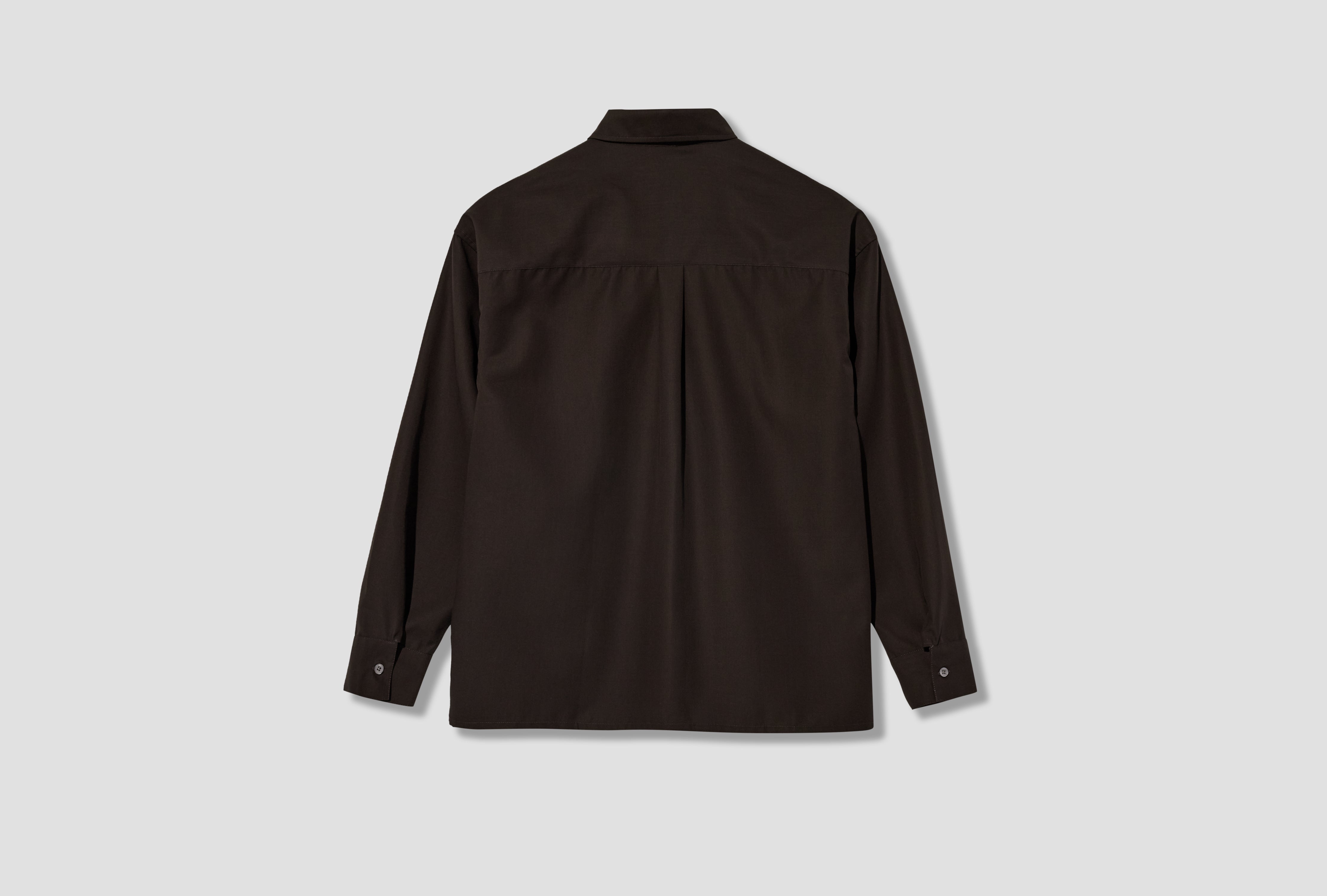 RANCH SHIRT - DOUBLE COTTON 3-100S28 Brown