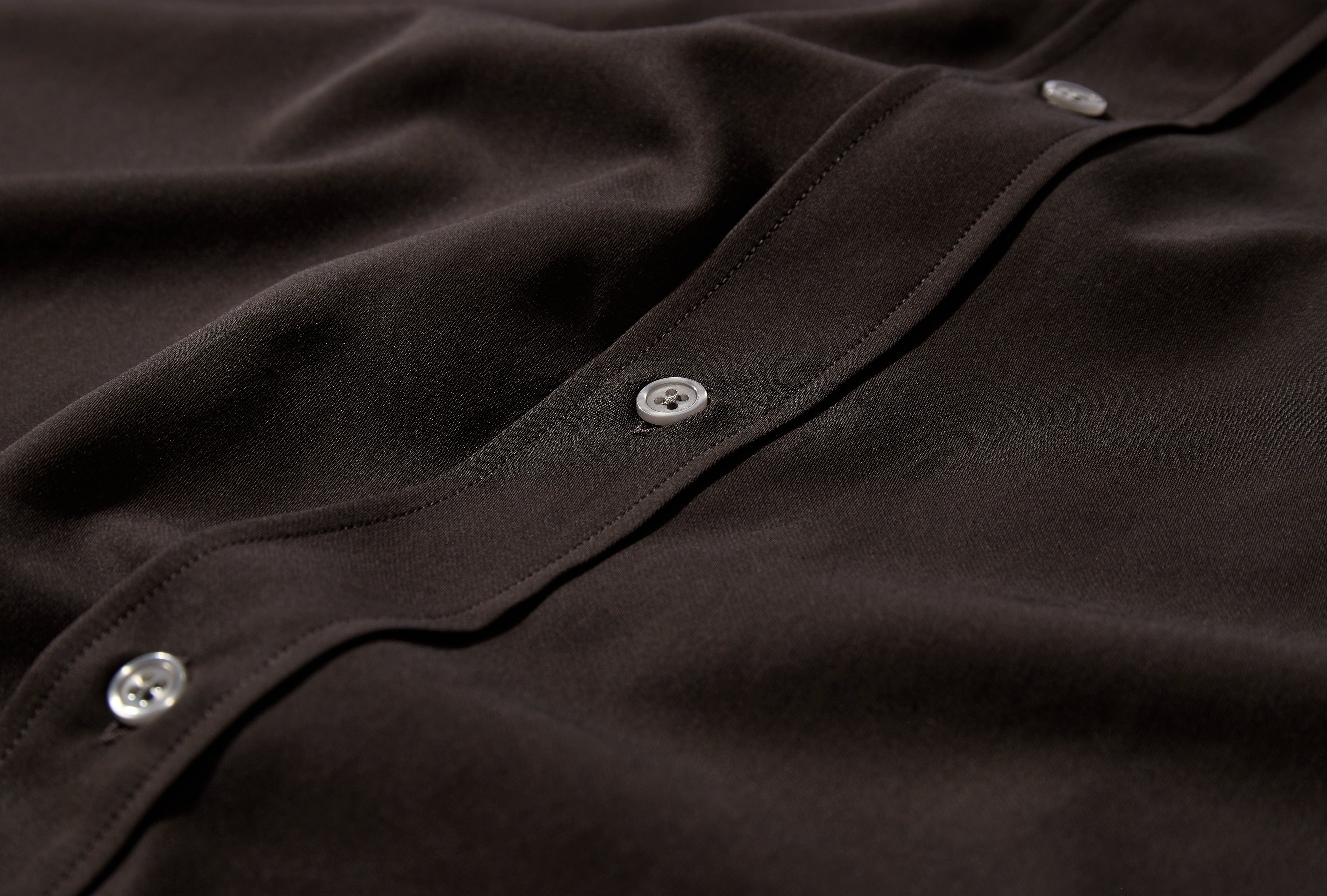 RANCH SHIRT - DOUBLE COTTON 3-100S28 Brown