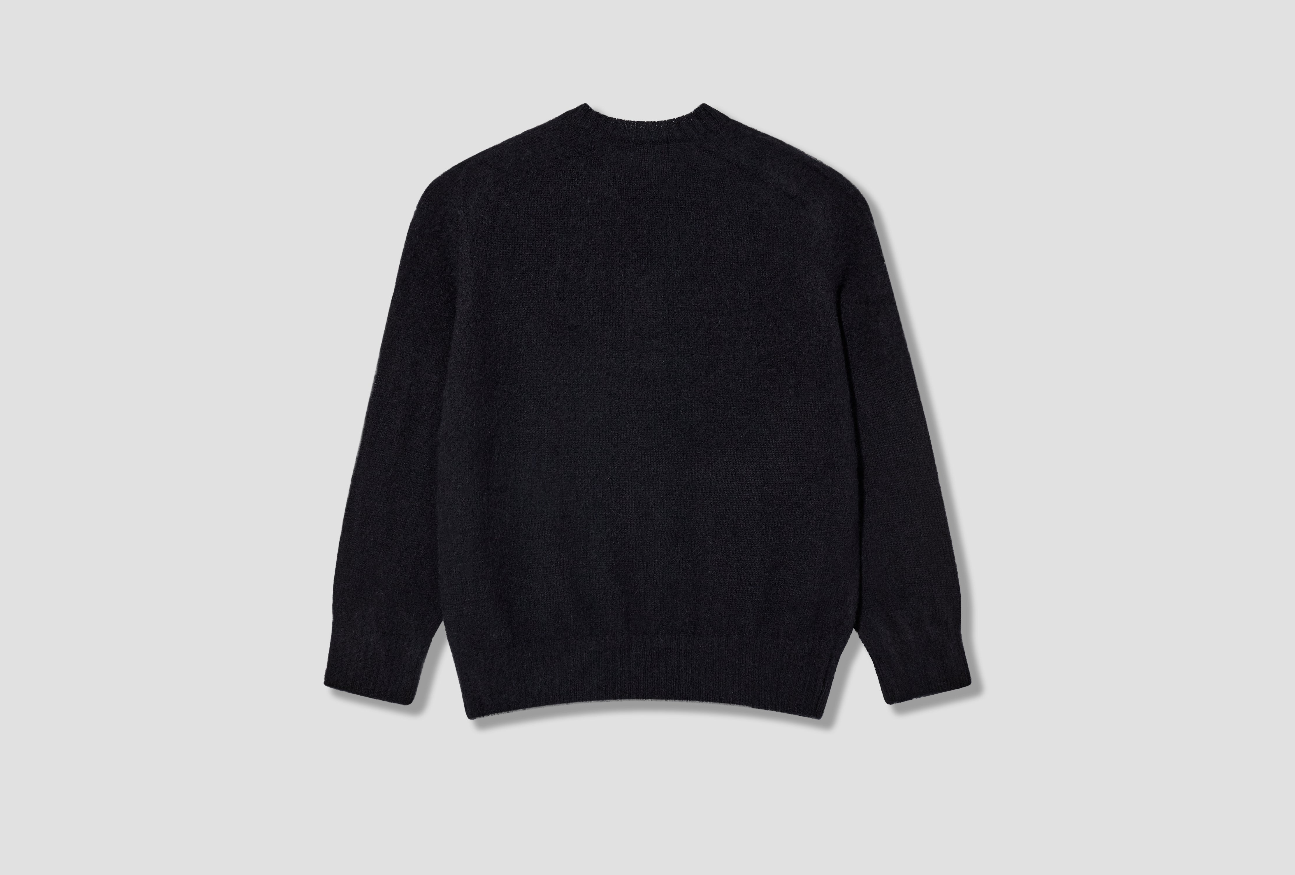 SADLE CREW NECK - SHAGGY DOG KR OA LW 0051 Navy