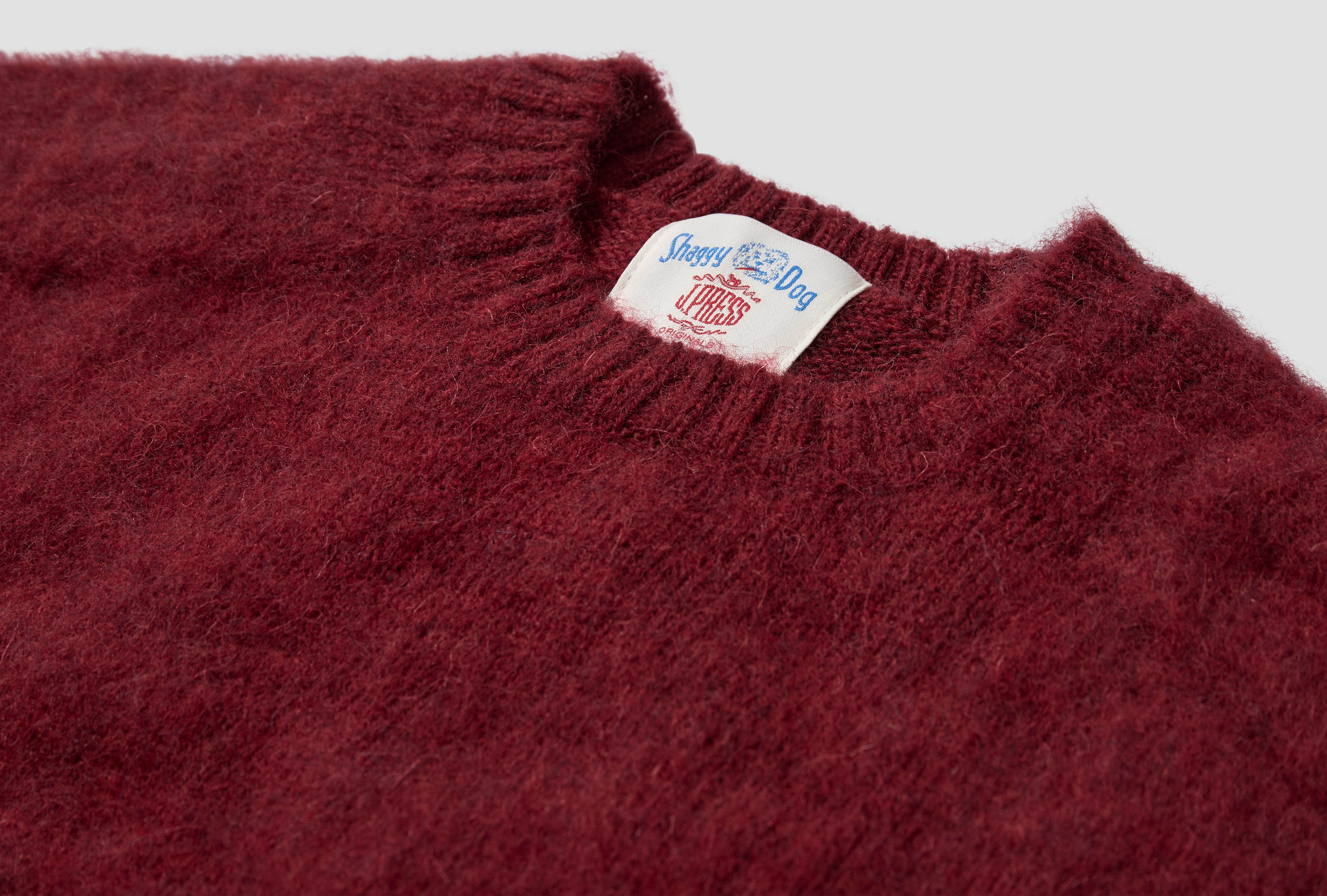 SADLE CREW NECK - SHAGGY DOG KR OA LW 0051 Red