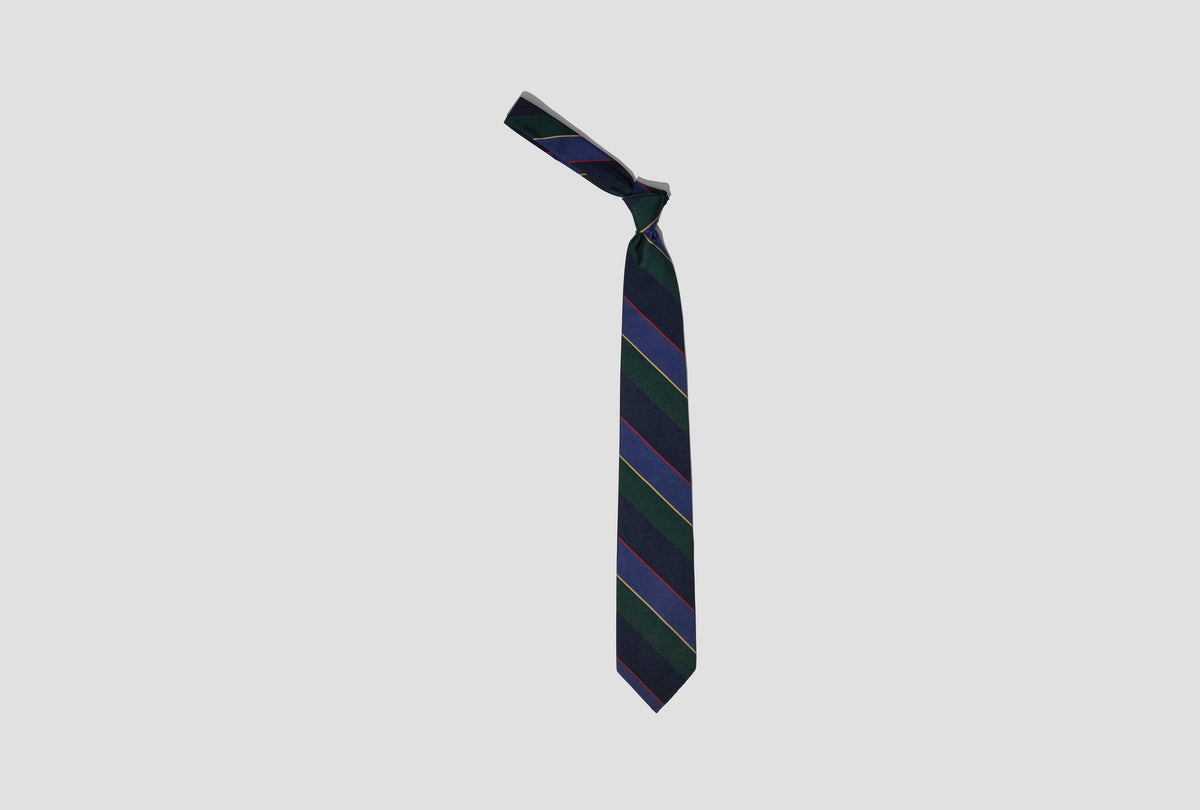 REGIMENTAL - SILK REP TR OA LW 0806 Green