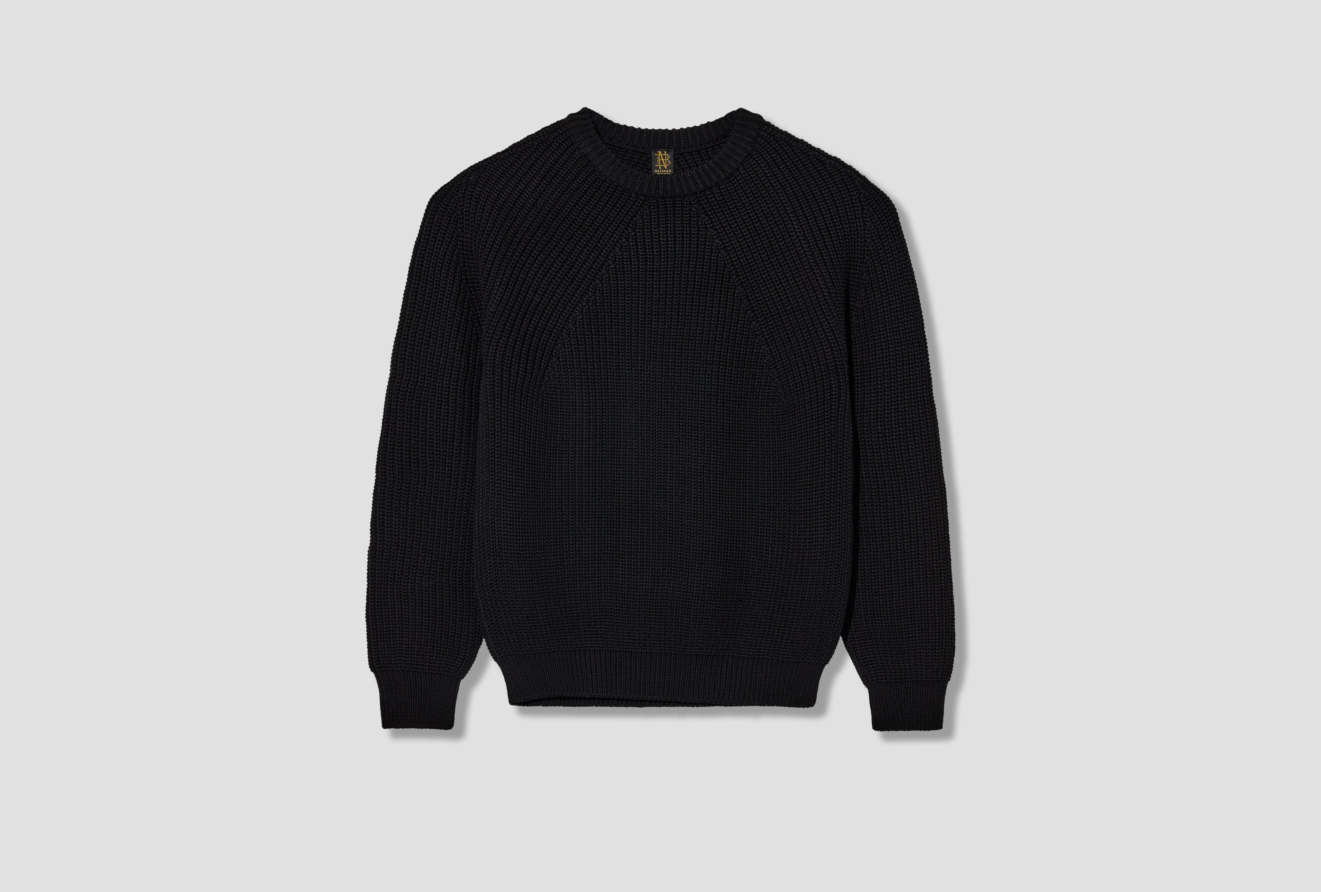 SIGNATURE CREW NECK BN-26FM-047 Black