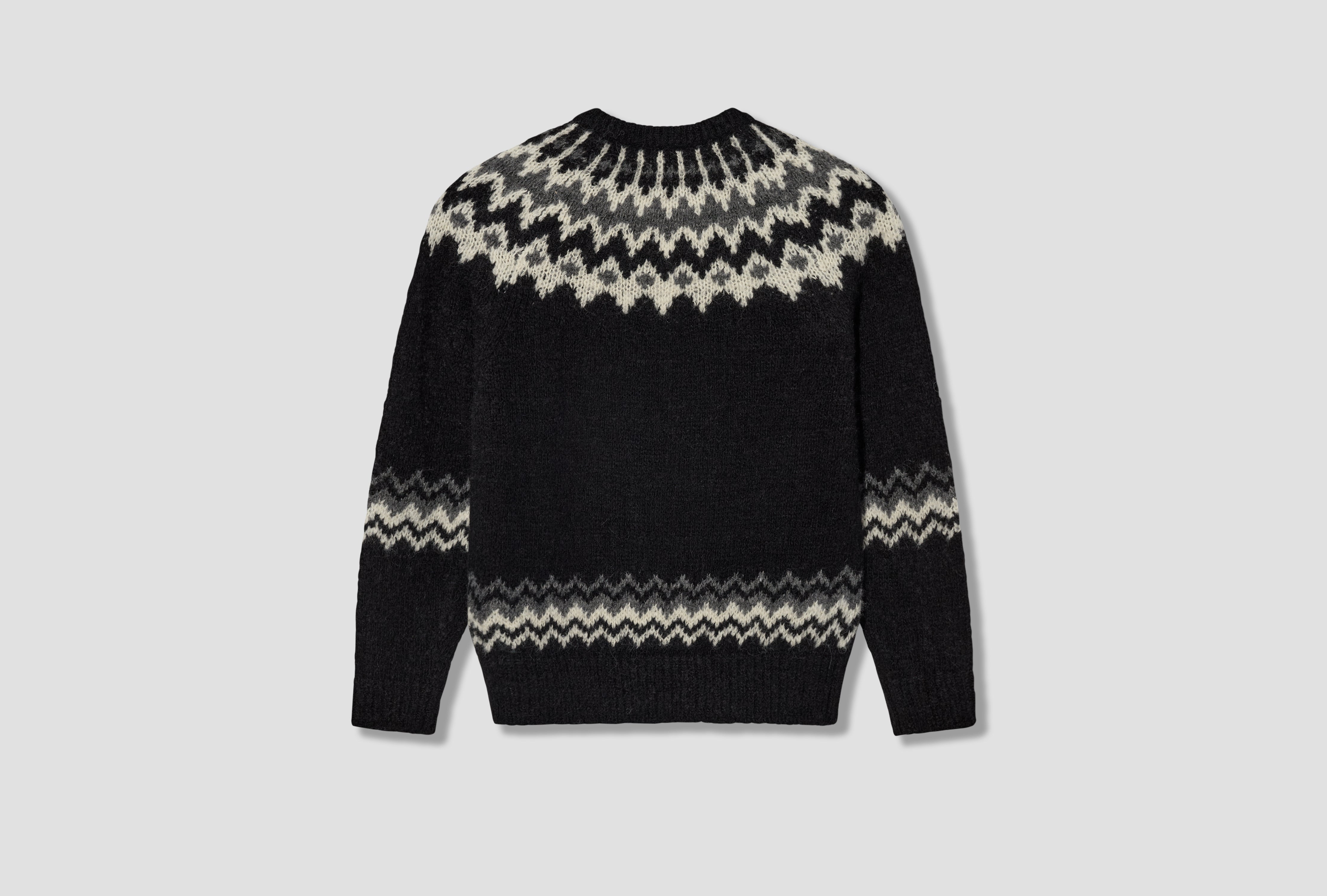 NORDIC CREW NECK BN-26FM-070 Black