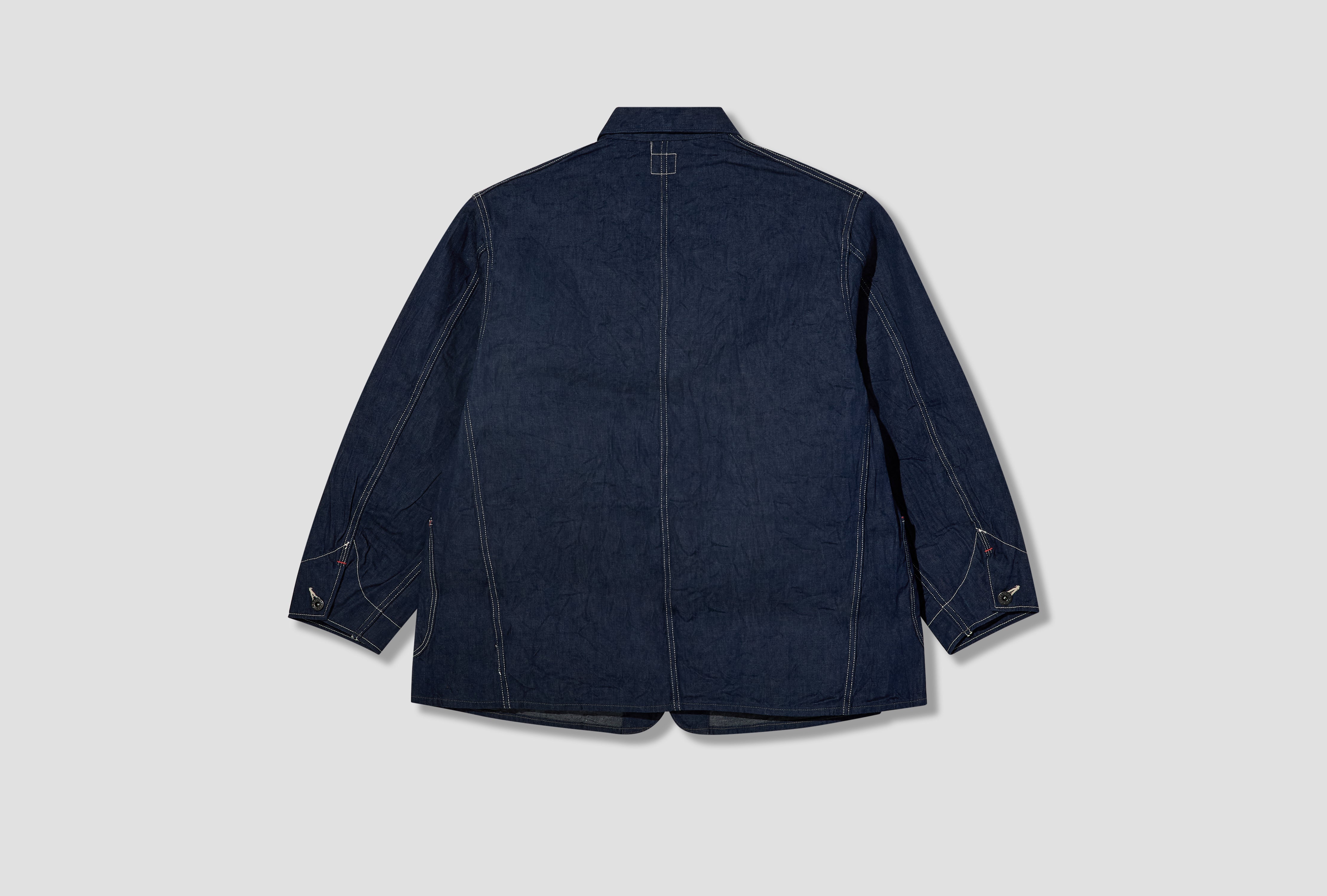 WWII SIMPLIFIED DENIM COVERALL - 8OZ JAPANESE DENIM / ONE WASH 01-6250-81 Blue
