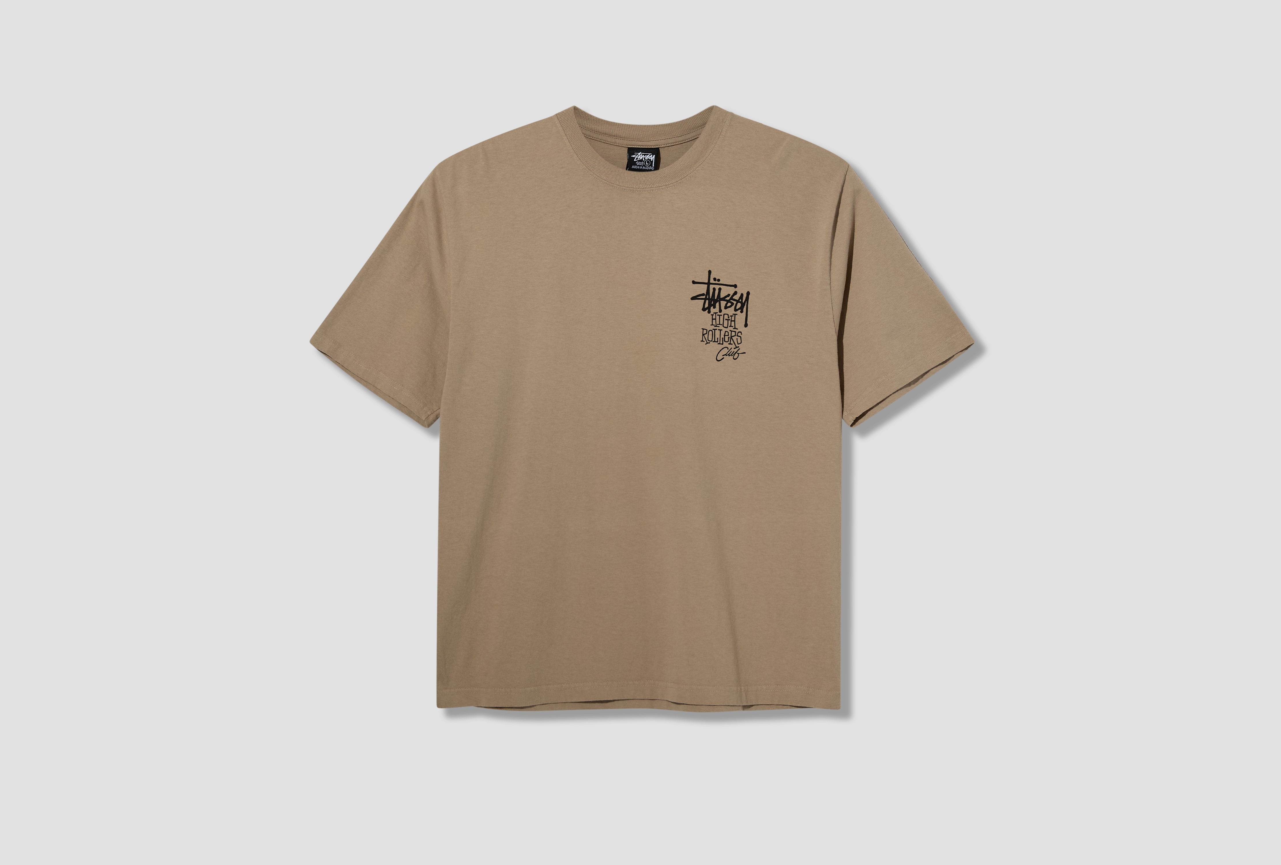 HIGH ROLLERS PIGMENT DYED TEE 1905200 Brown