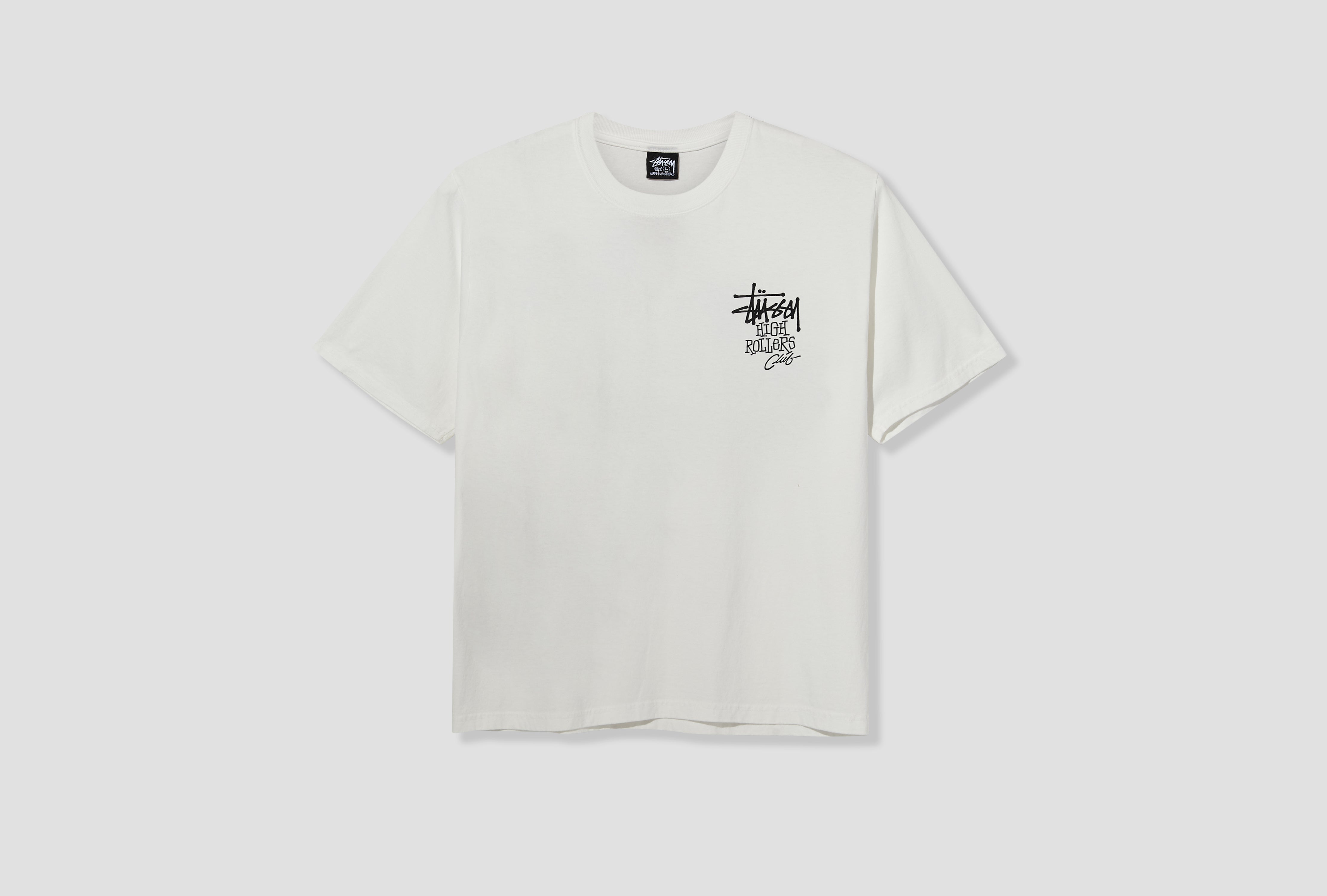 HIGH ROLLERS PIGMENT DYED TEE 1905200 Off white