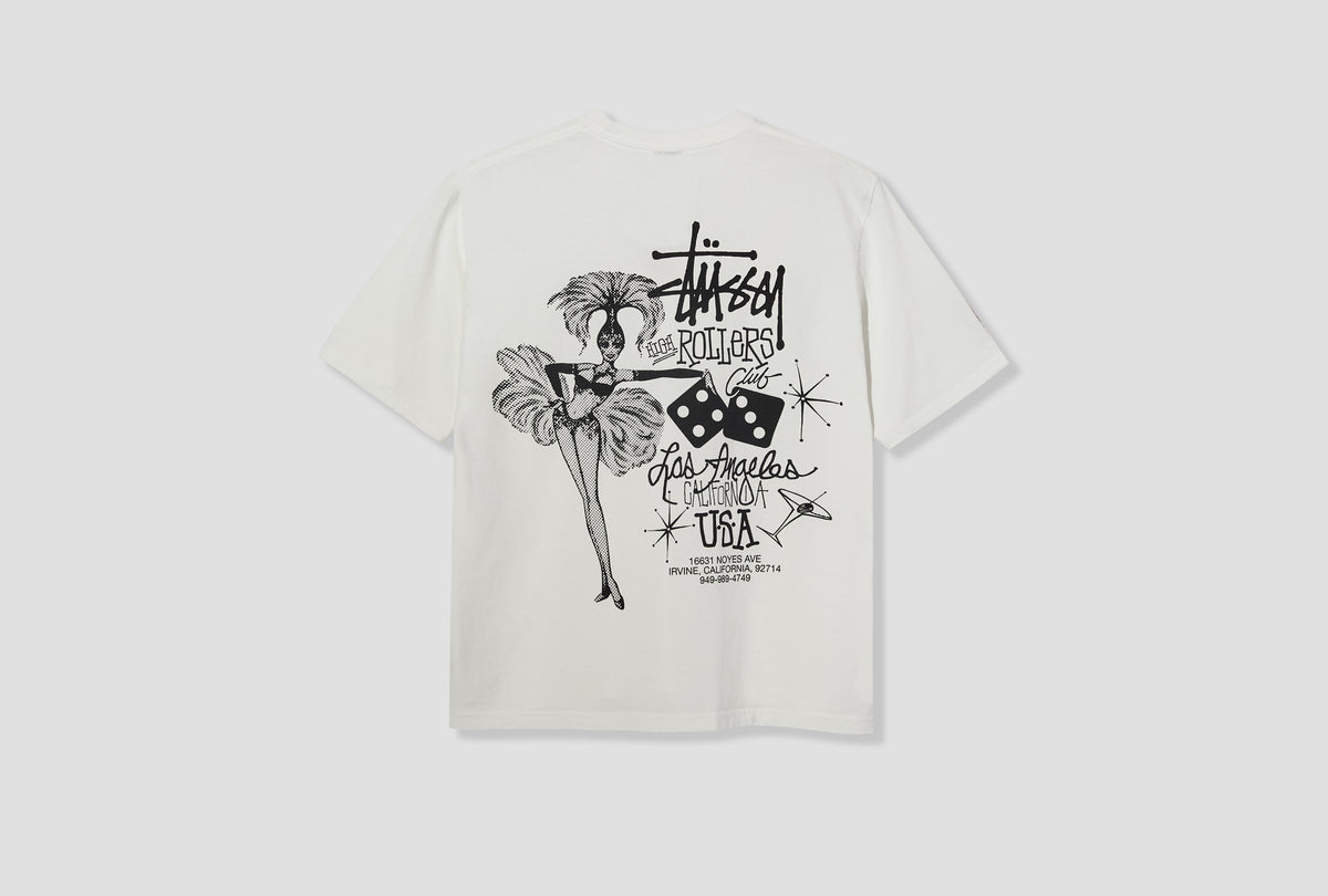 HIGH ROLLERS PIGMENT DYED TEE 1905200 Off white