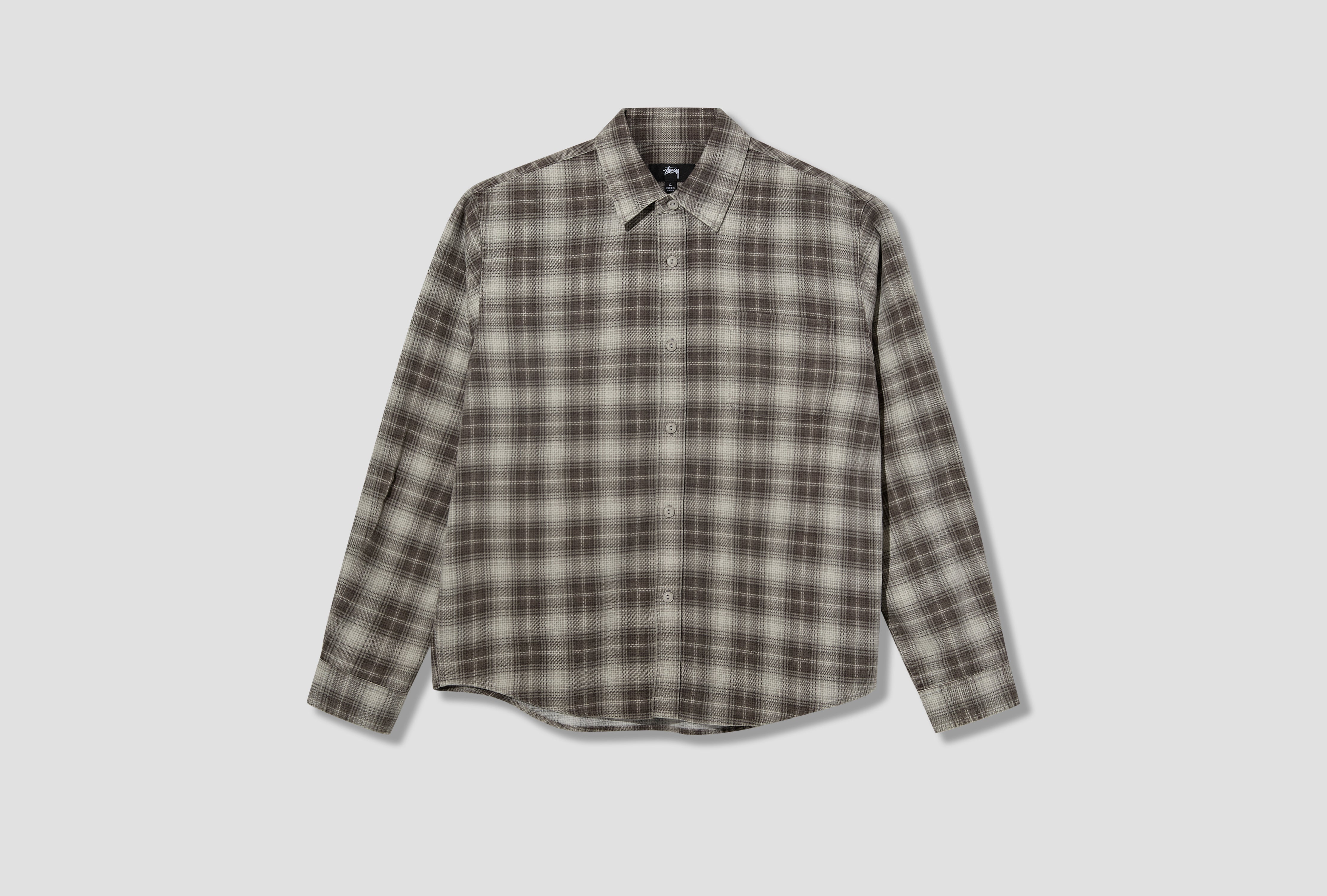 DAX PLAID SHIRT 1110375 Brown
